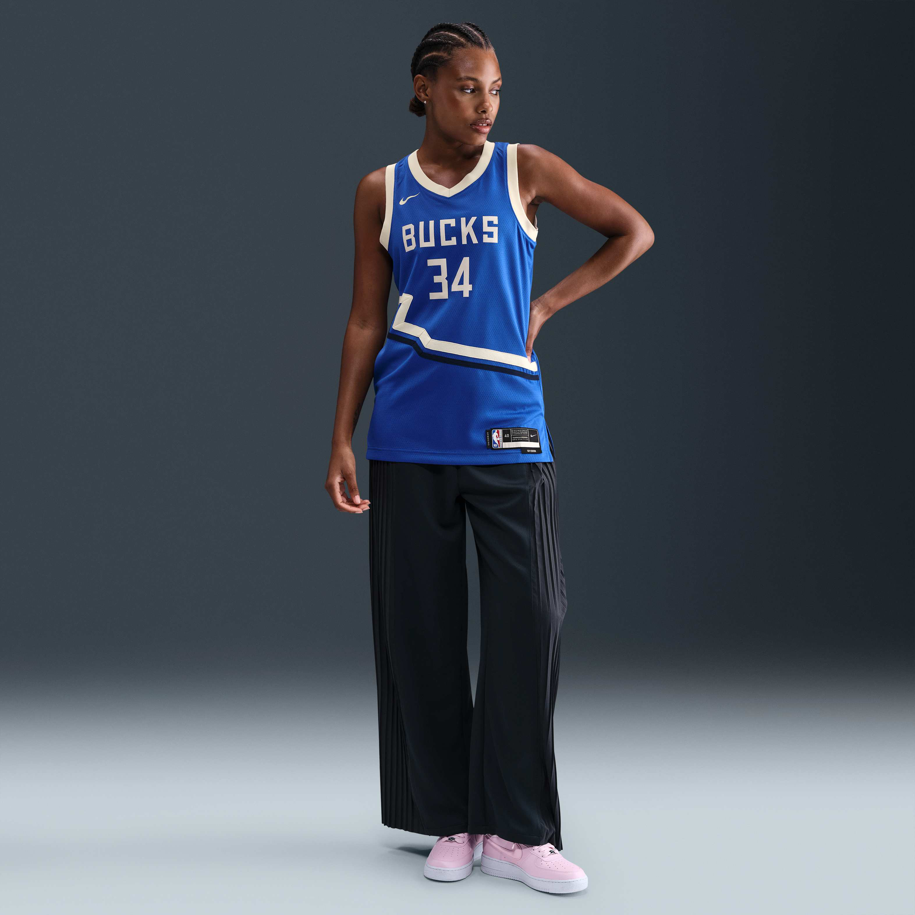 Giannis Antetokounmpo Milwaukee Bucks 2024/25 City Edition image number 5