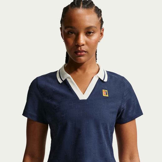 Tennis Tops & T-Shirts-Nike, NikeCourt Court Collection, Women's Dri-FIT Cropped Tennis Polo