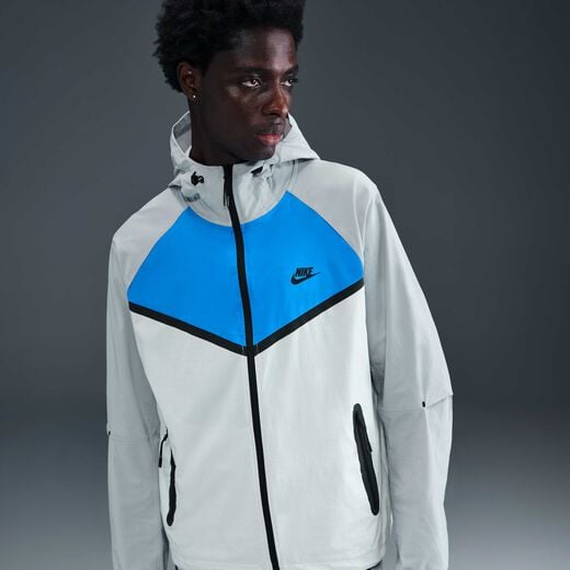 New In Men's Windbreakers-Nike, Nike Tech, Men's Woven Full-Zip Windrunner Jacket