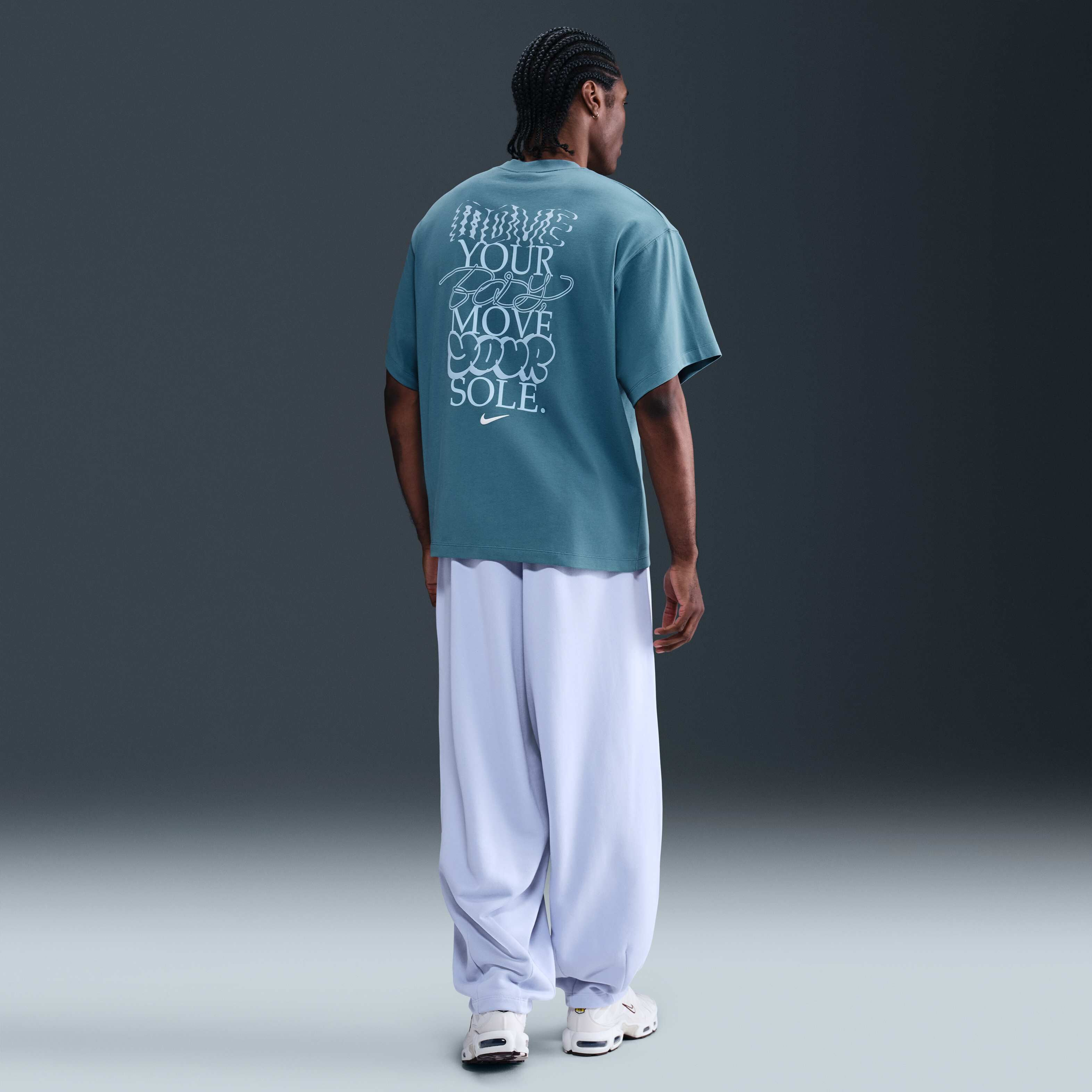 専用☆NIKE☆ナイキ☆ラガーシャツ☆ナイキチーム☆スウォッシュ☆ブルー☆M Buy Nike Solo Swoosh Men's T-Shirt - Smoky Blue | Nike Qatar