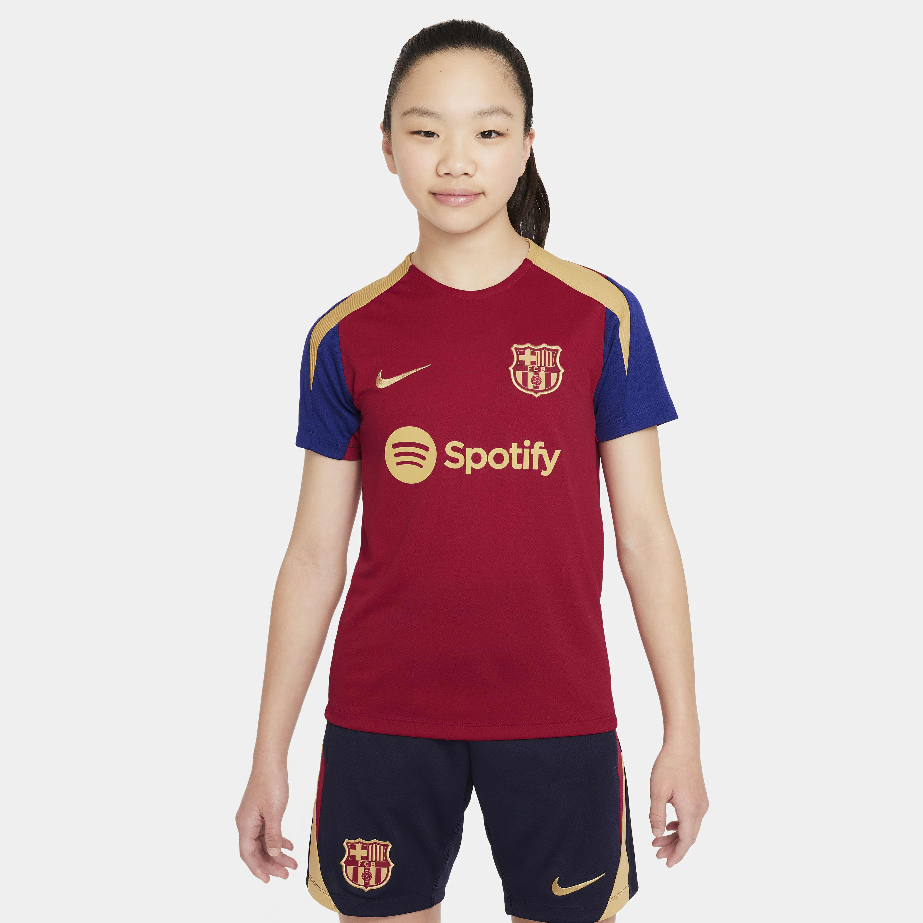 スポーツ O702 FCBarcelonacampions SECOND #TRIPL3T Buy F.C. Barcelona Strike Older Kids' Nike Dri-FIT Football Knit