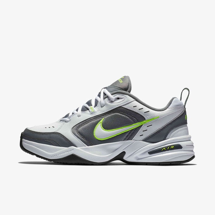 Buy Nike Air Monarch IV Men's Workout Shoes White/Cool Grey