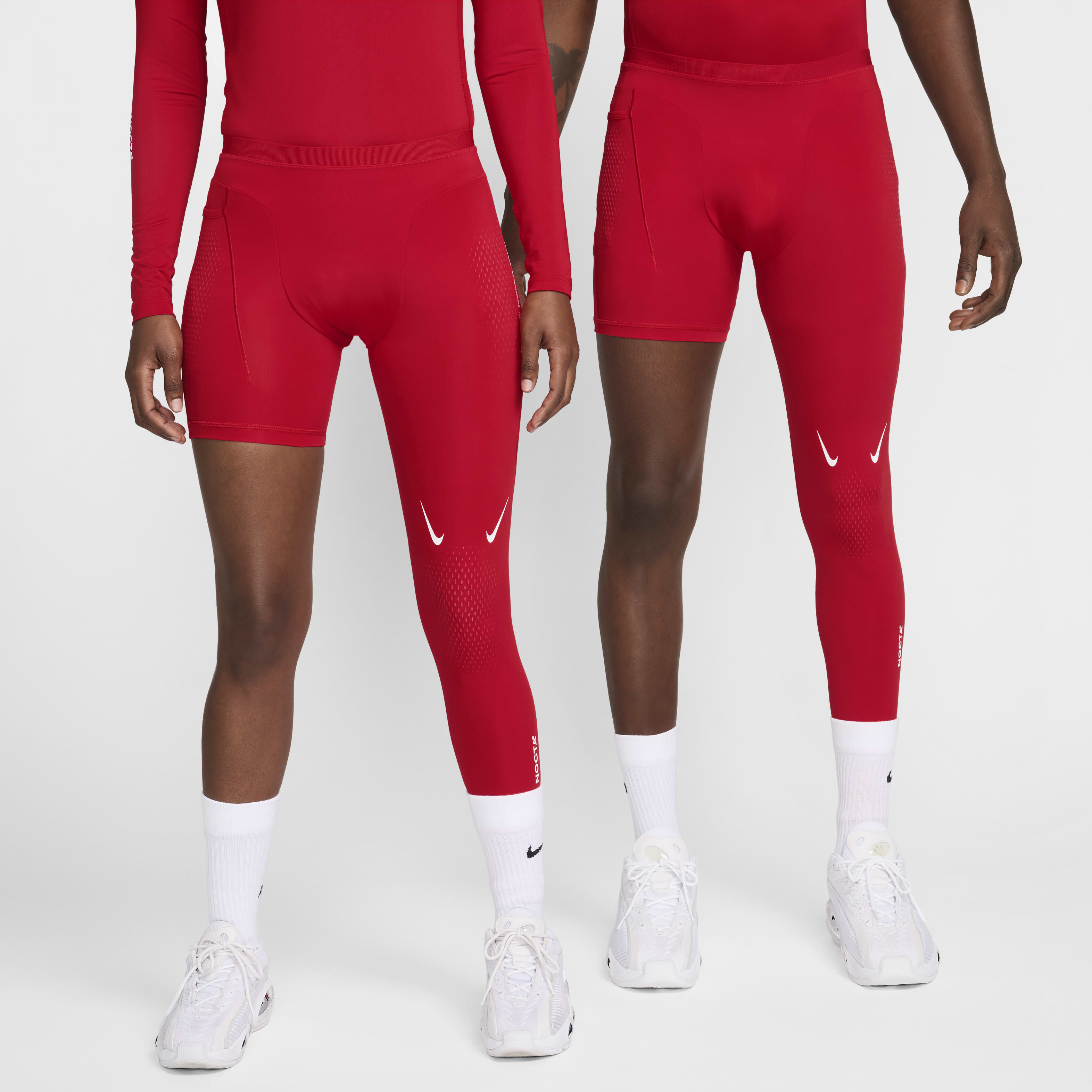 Buy NOCTA Men s Single Leg Basketball Tights Left Nike Qatar Official