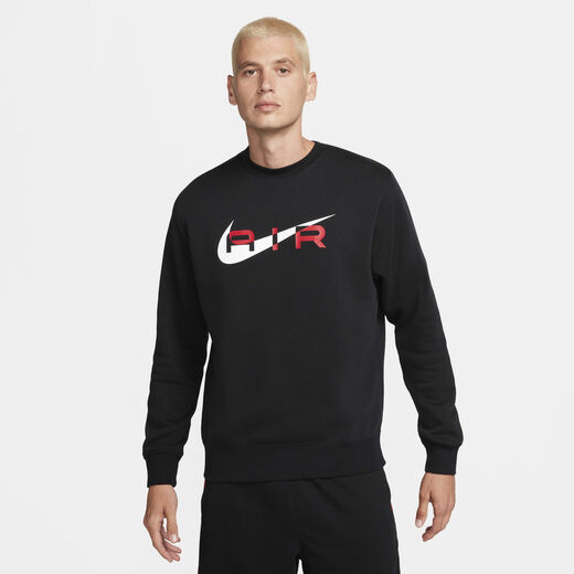 Hoodies & Sweatshirts-Nike, Nike Air, Men's Fleece Crew-Neck Sweatshirt