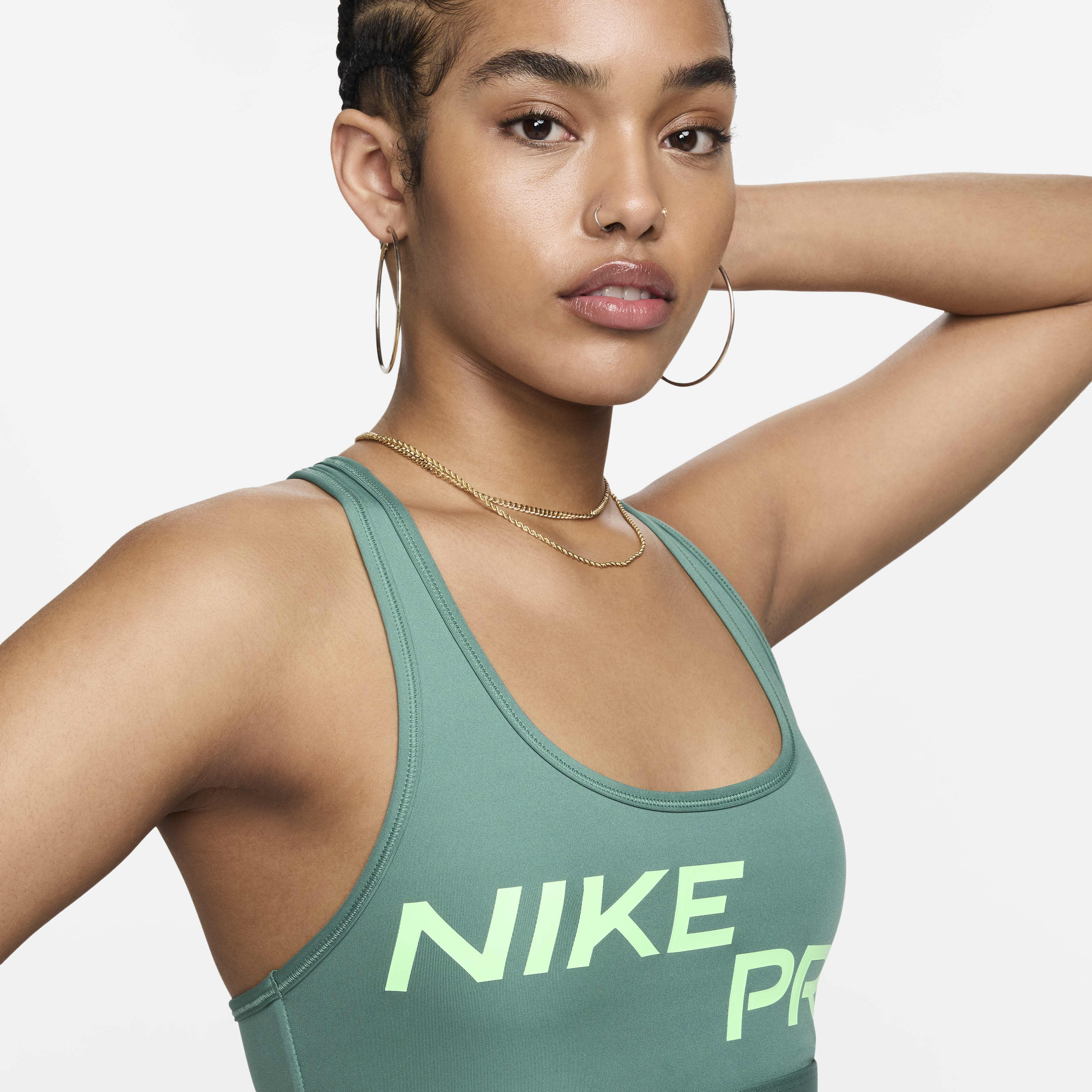 Buy Nike Pro Swoosh Light Support Women s Non Padded Graphic Sports Bra Nike Qatar Official