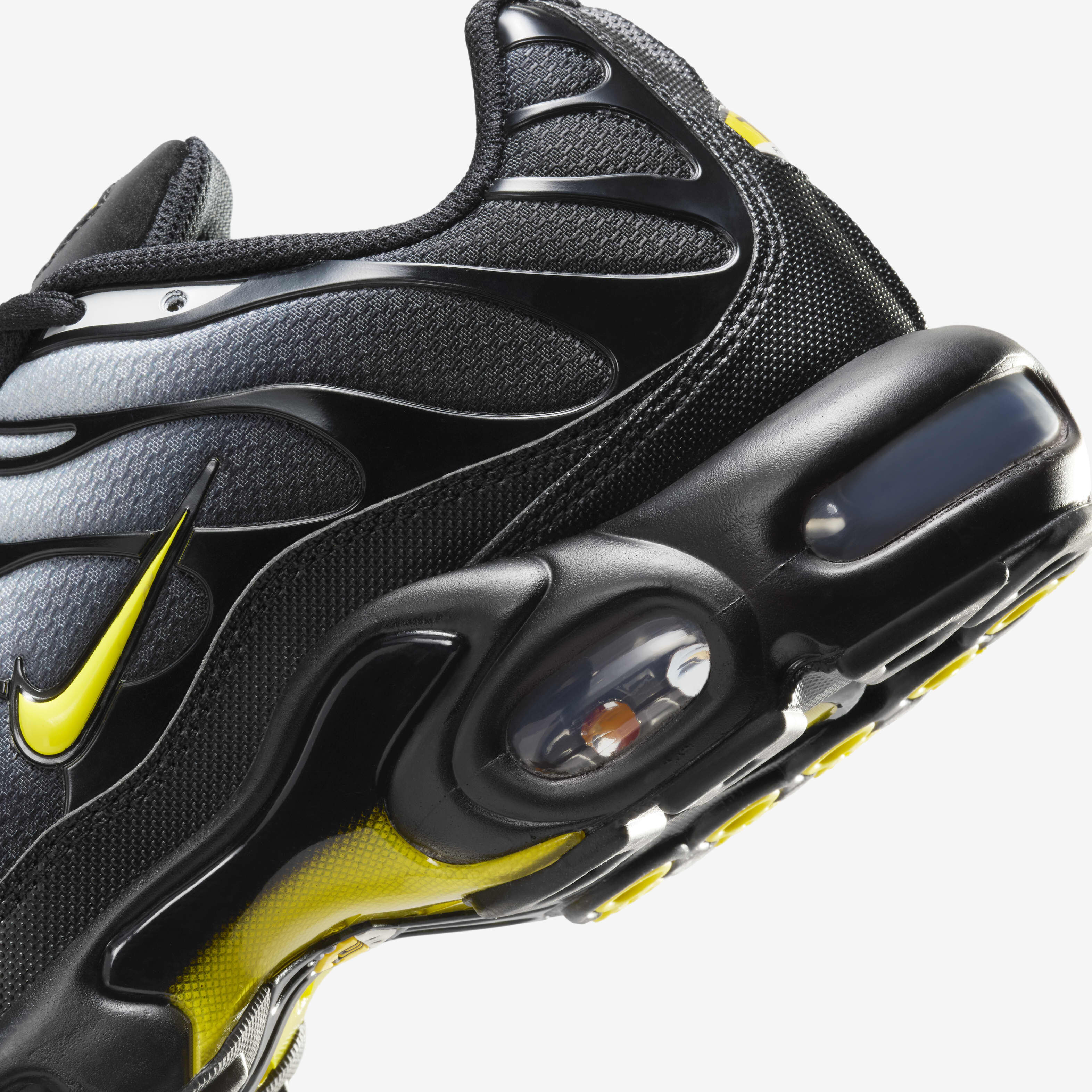 Nike men's air max plus nylon running shoes top