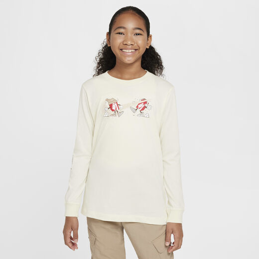 Kids' Long Sleeves Shirts Sale-Nike, Nike Sportswear, Older Kids' Long-Sleeve T-Shirt