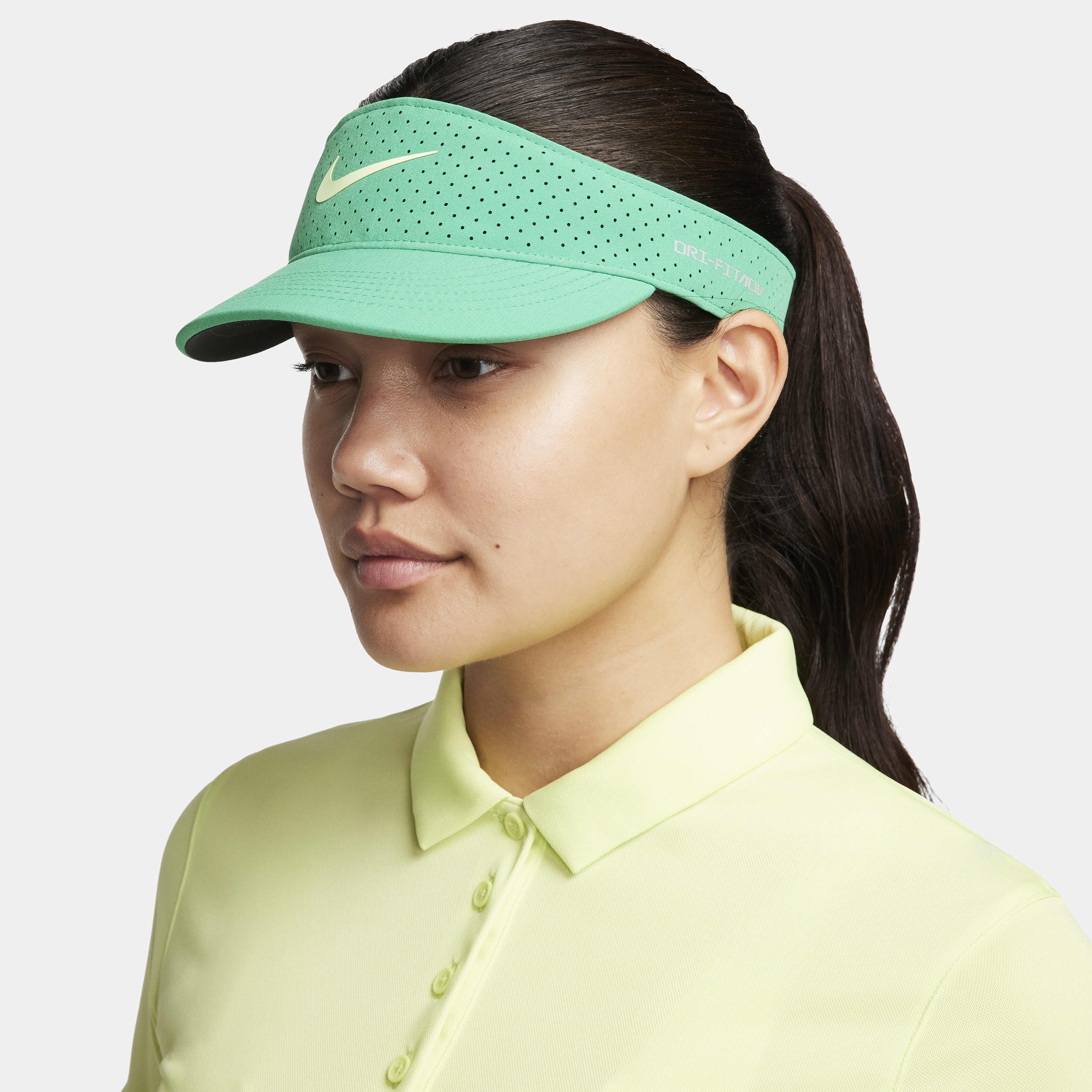 Green nike visor clearance