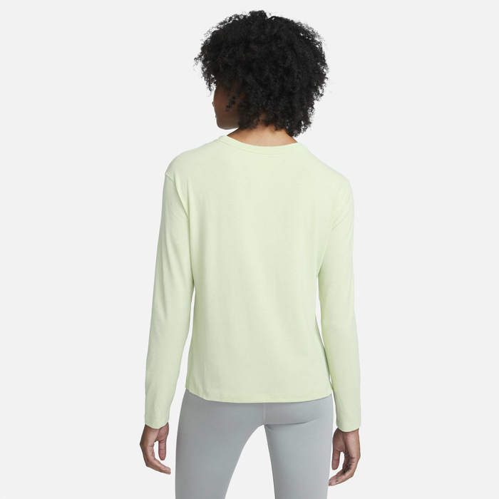 Buy Nike Yoga Dri-FIT Women's Long-Sleeve Top Honeydew/Particle