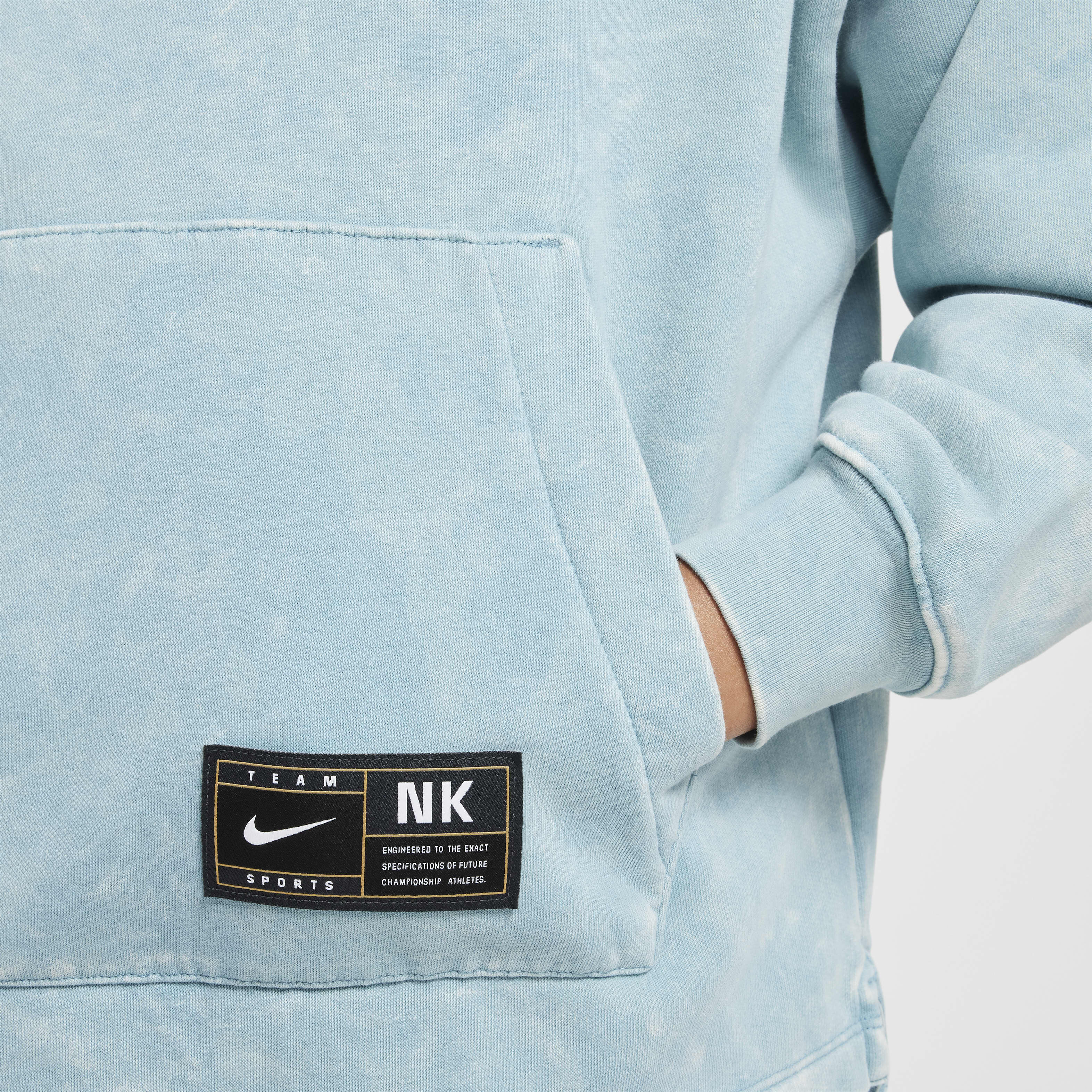Pastel blue nike hoodie outlet