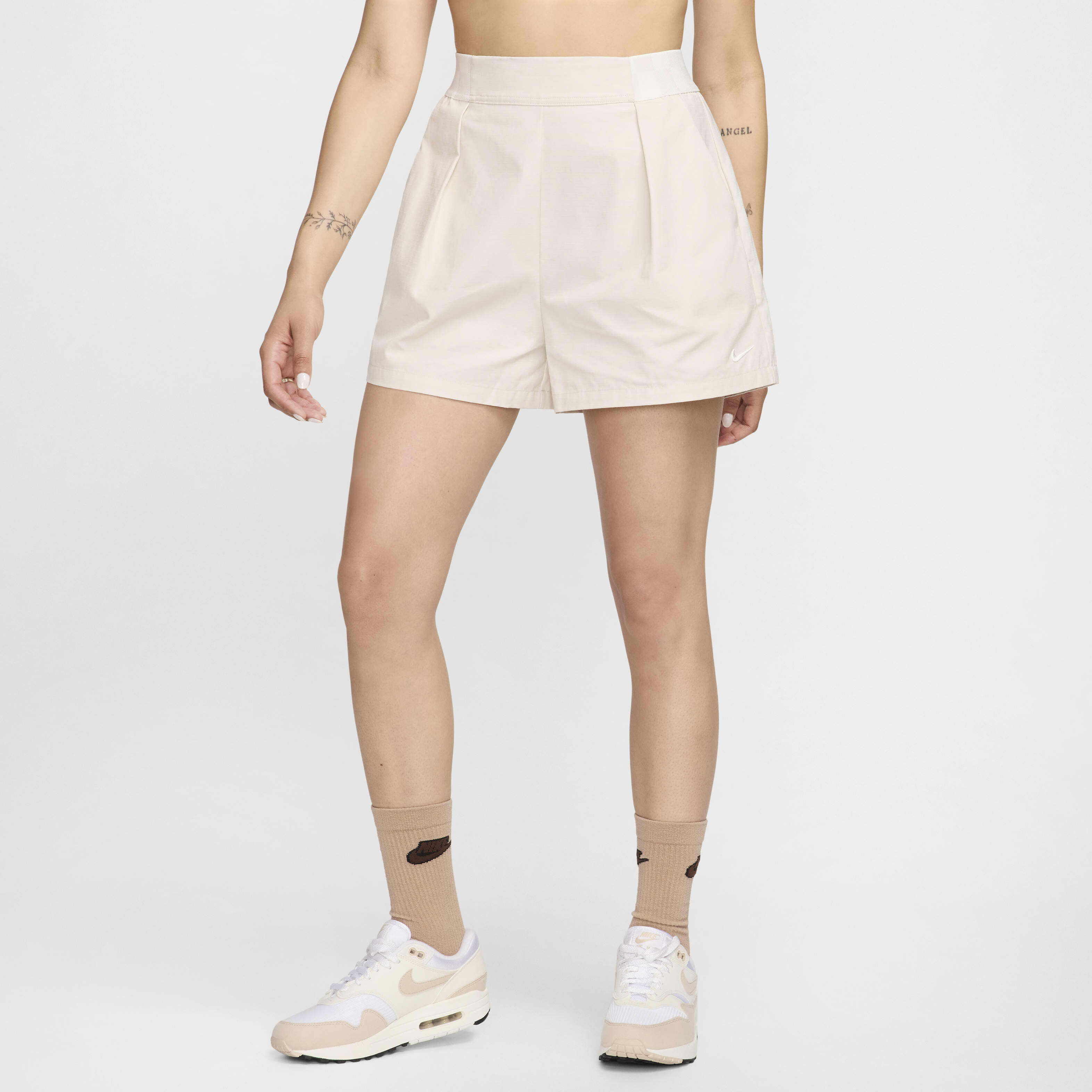 Buy Nike Sportswear Collection Women s High Waisted 7.5cm approx. Trouser Shorts Nike Qatar Official