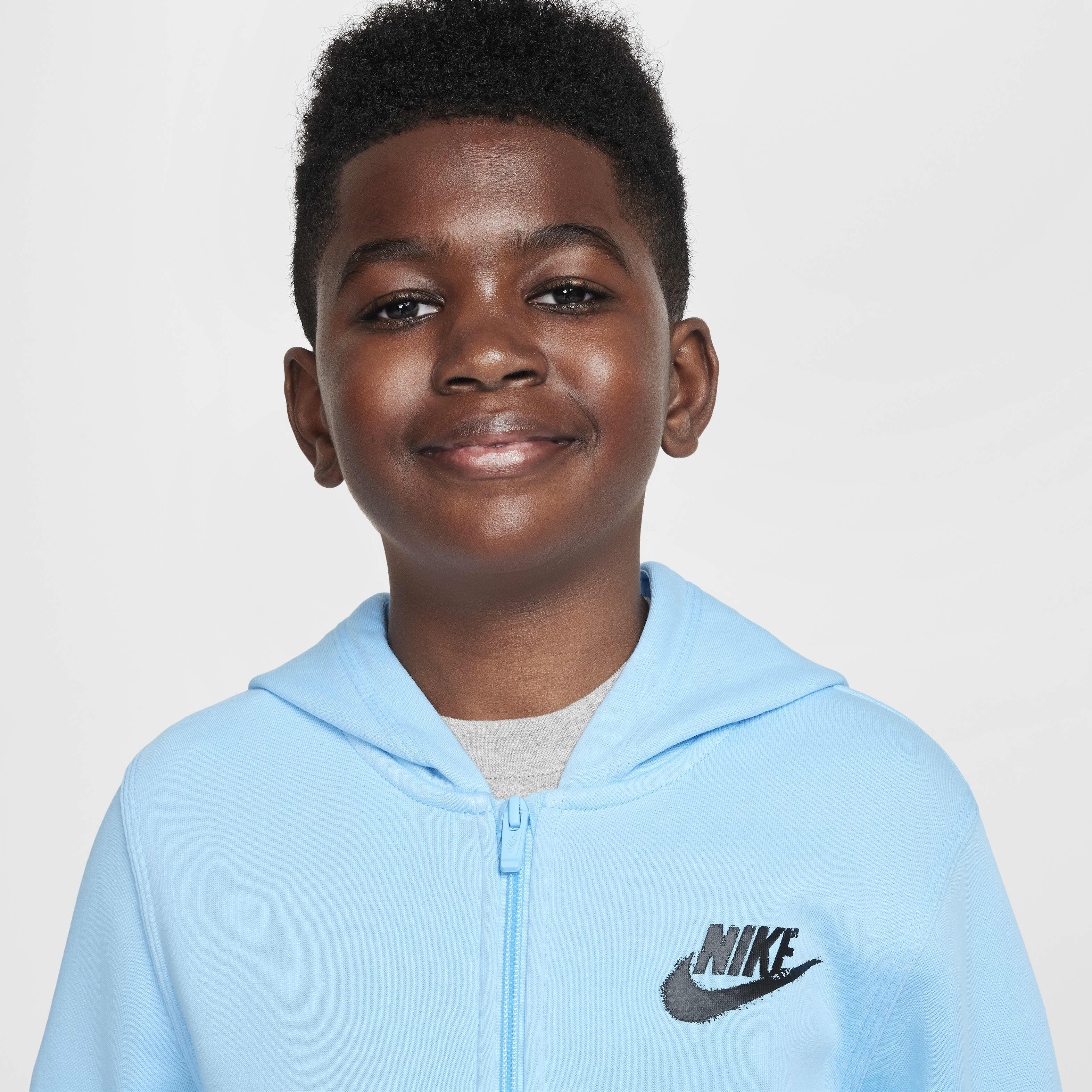 Buy Nike Sportswear Older Kids Boys Fleece Full Zip Graphic Hoodie Nike Qatar Official