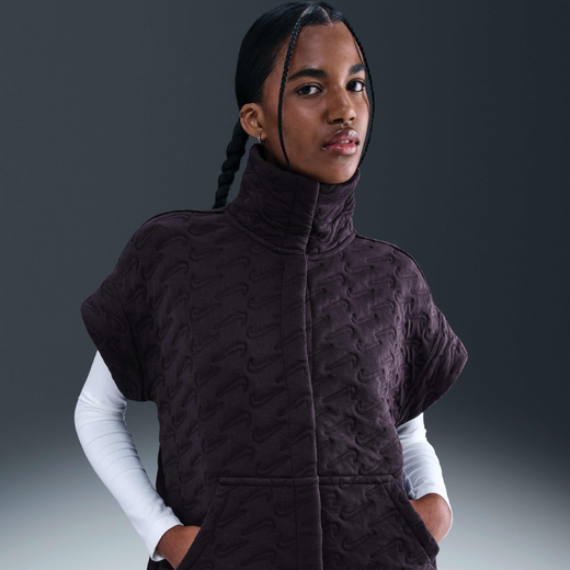 Phoenix Fleece Trend-Nike, Nike Sportswear Phoenix Fleece, Women's Oversized Jacquard Gilet