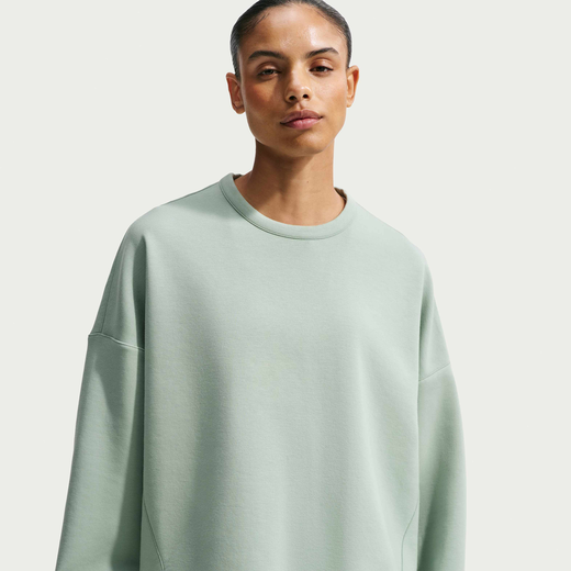 Women's Clothing-Nike, Nike 24.7 ImpossiblySoft, Women's Dri-FIT Oversized Crew-Neck Top
