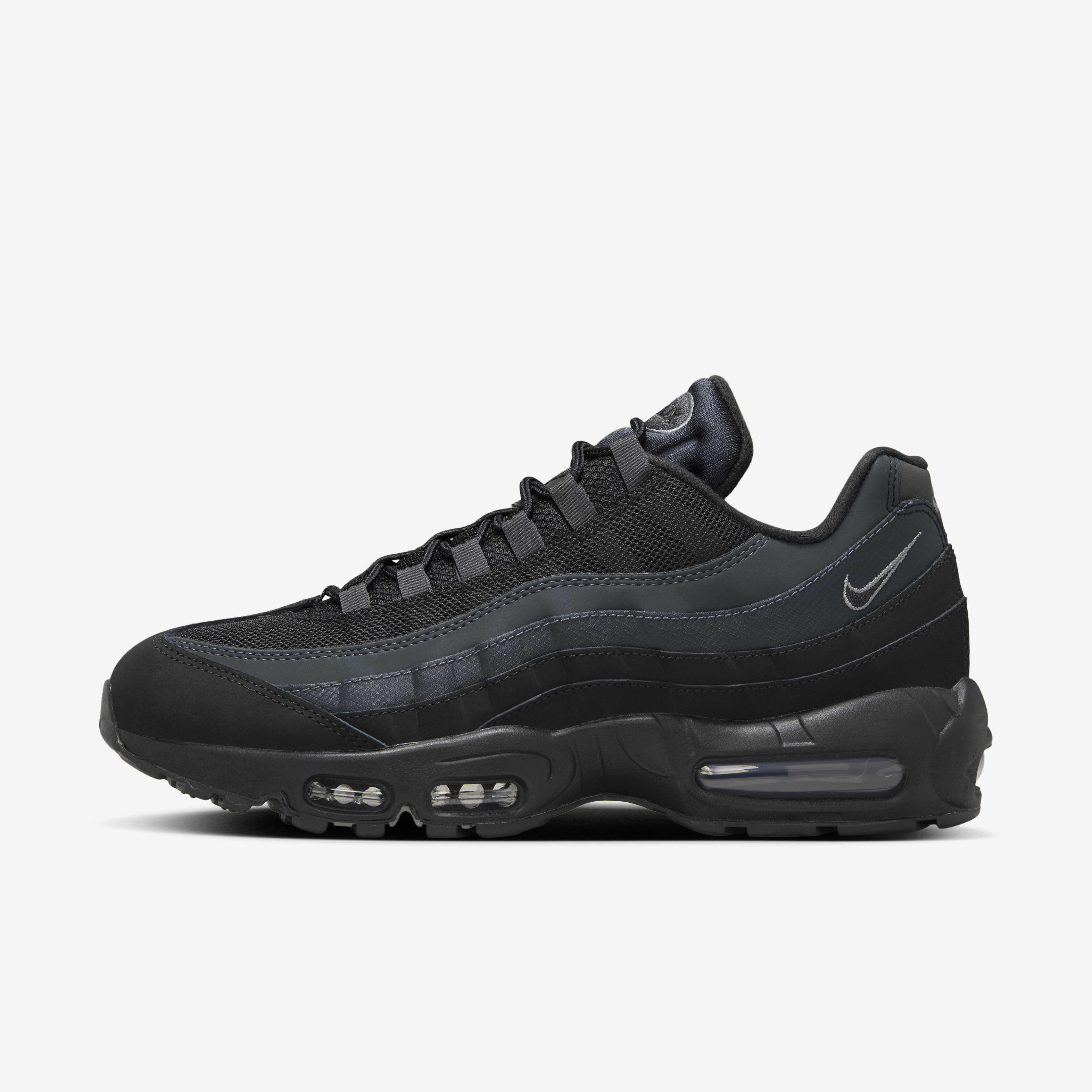 靴 NIKE AIR MAX 95 LT SMOKE GREY/BLACK Nike Air Max 95 Black Smoke Grey Release Date | Nice Kicks