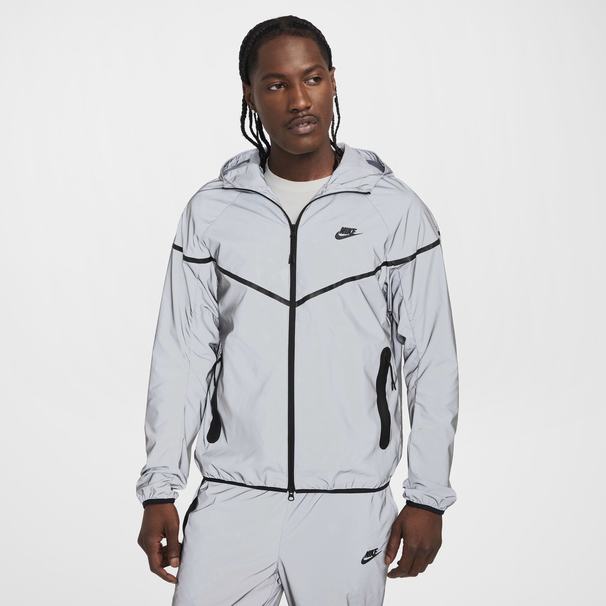 Reflective Running Jacket Mens Designer Reflective Jacket Classic