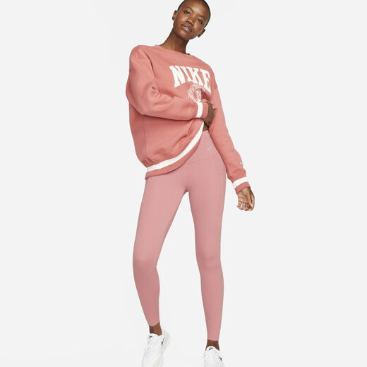 Leggings-Nike, Nike Universa, Women's High-Waisted Full-Length Leggings with No Front Seam