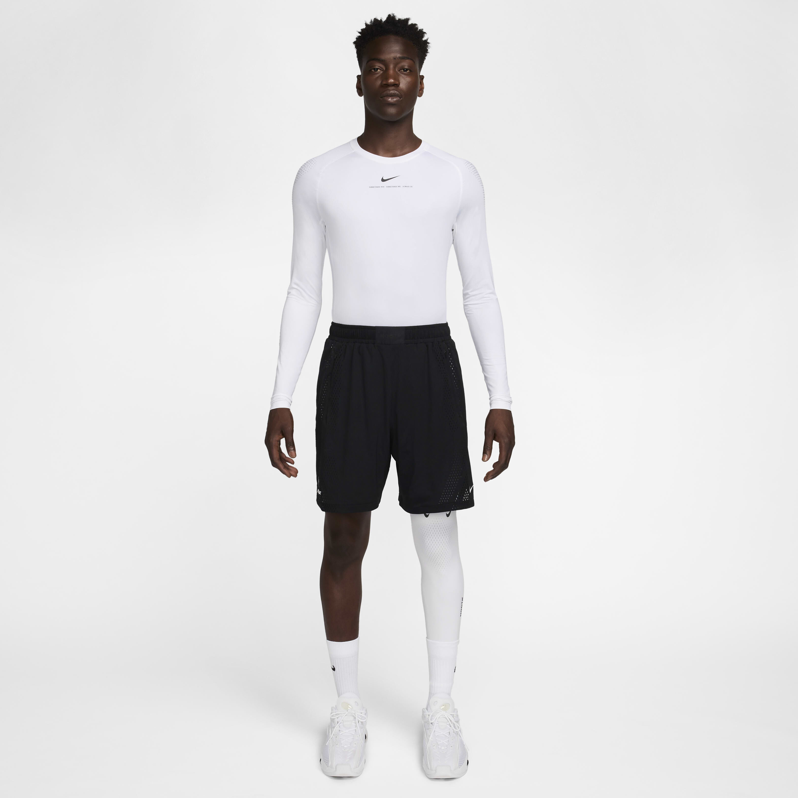 Buy NOCTA Men's Long-Sleeve Base Layer Basketball Top - White