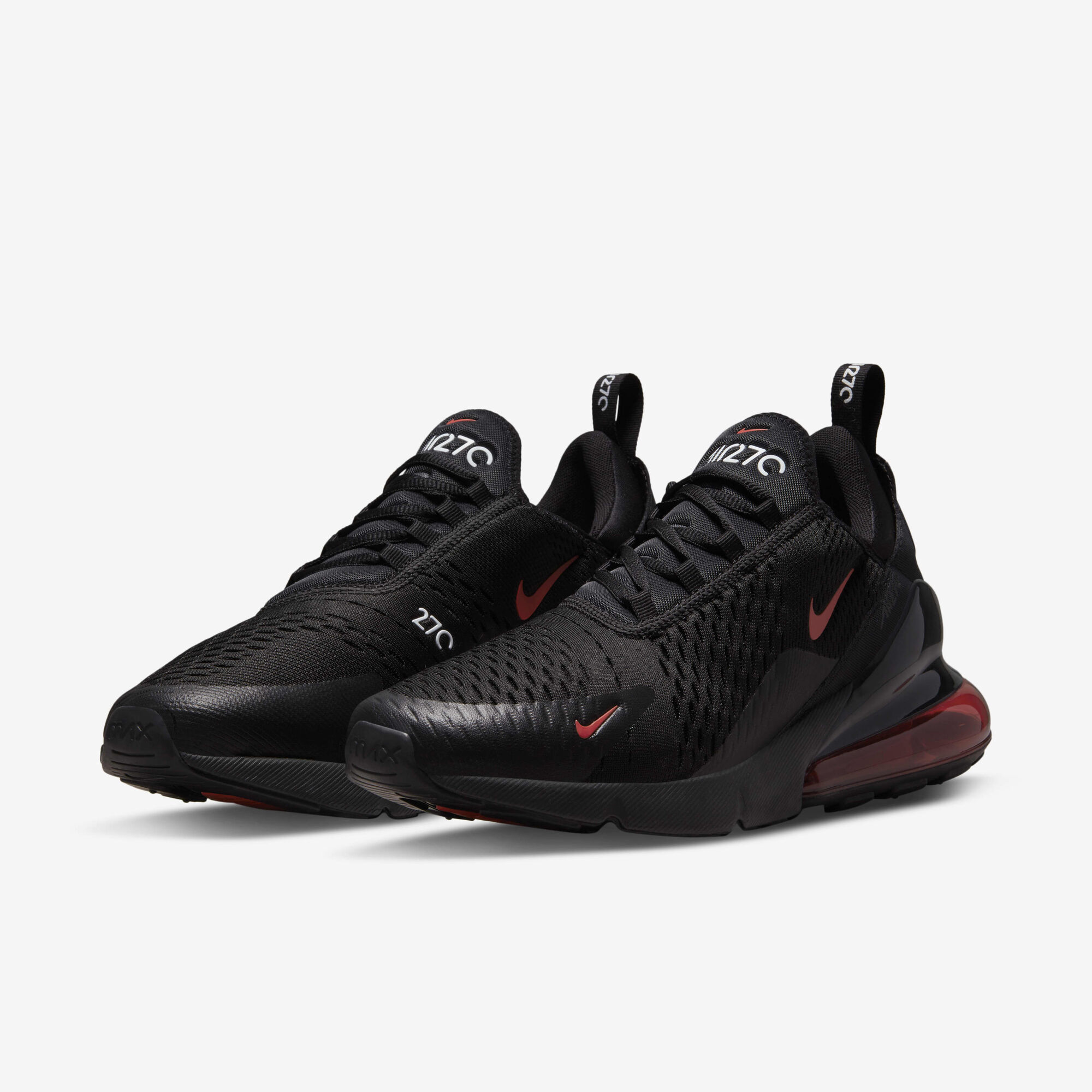 Buy Nike Air Max 270 Men's Shoes Black/White/University Red