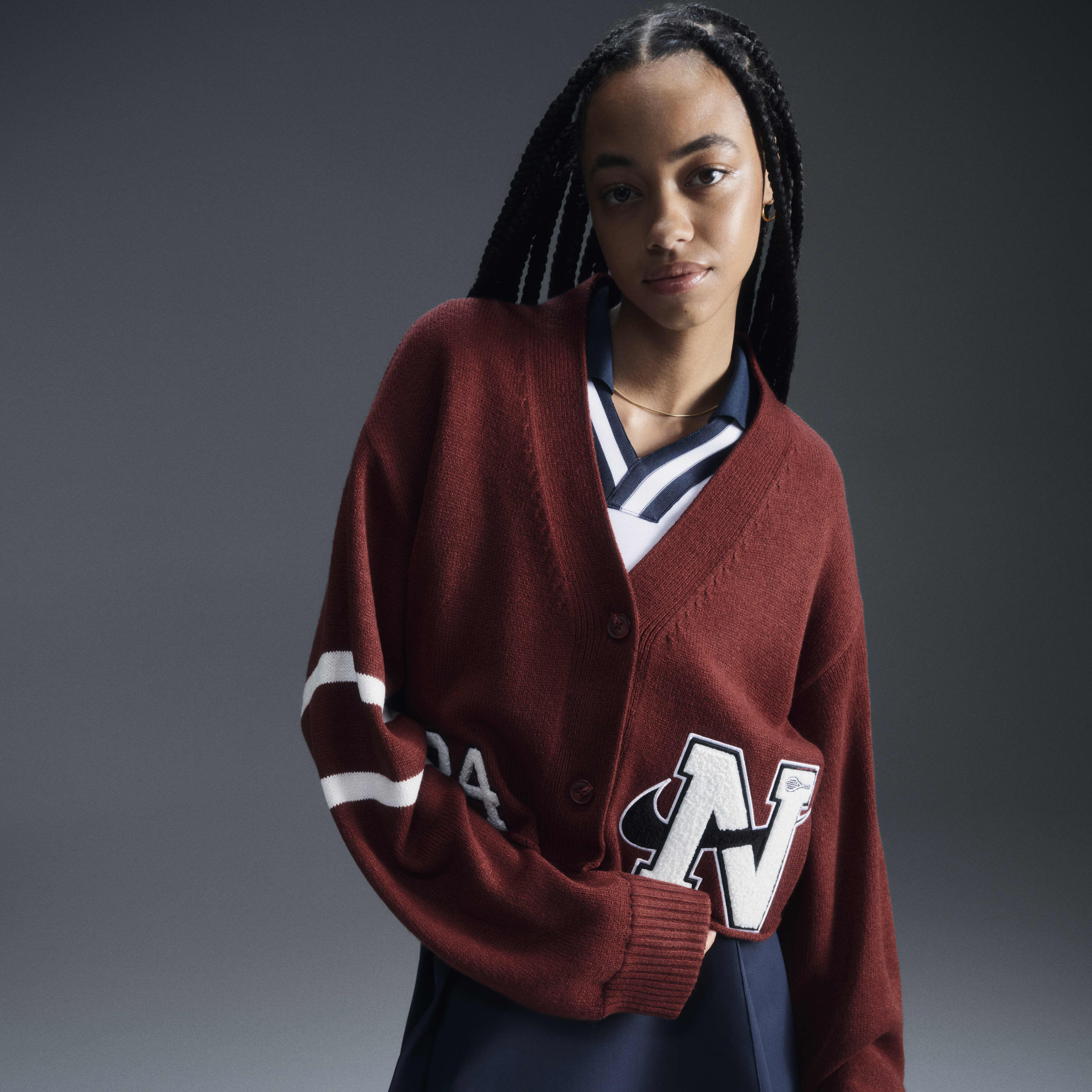 Nike cardigan womens shop