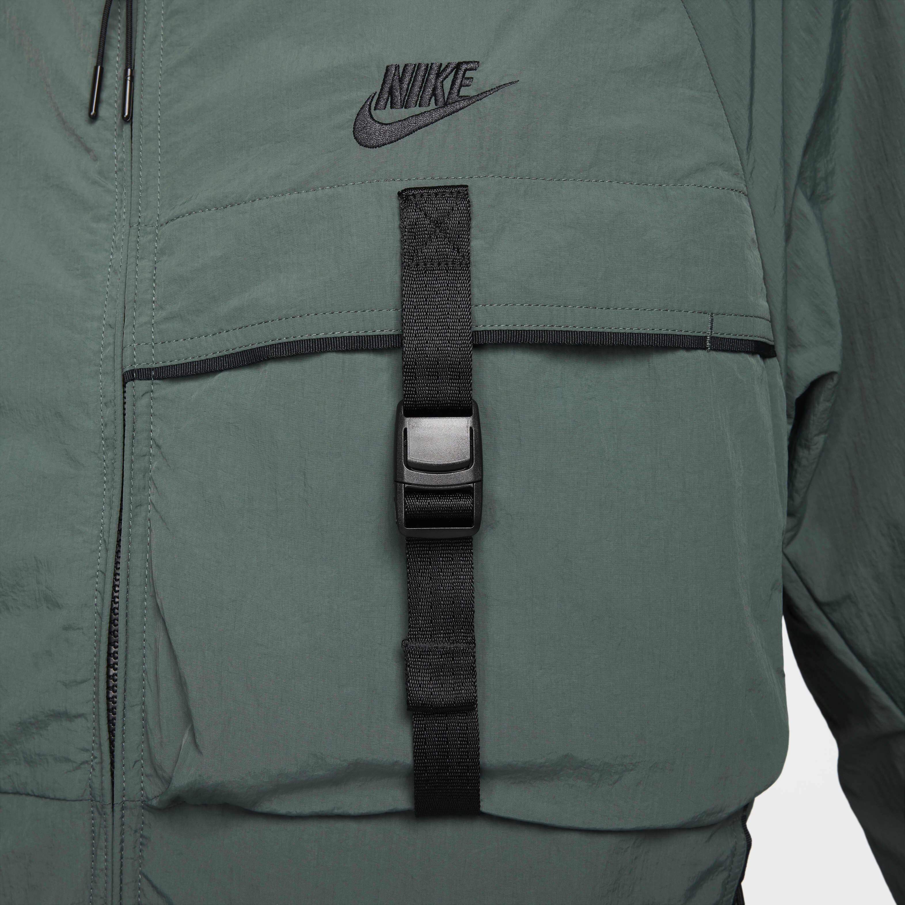 Buy Nike Tech Men's Woven Jacket - Vintage Green/Black