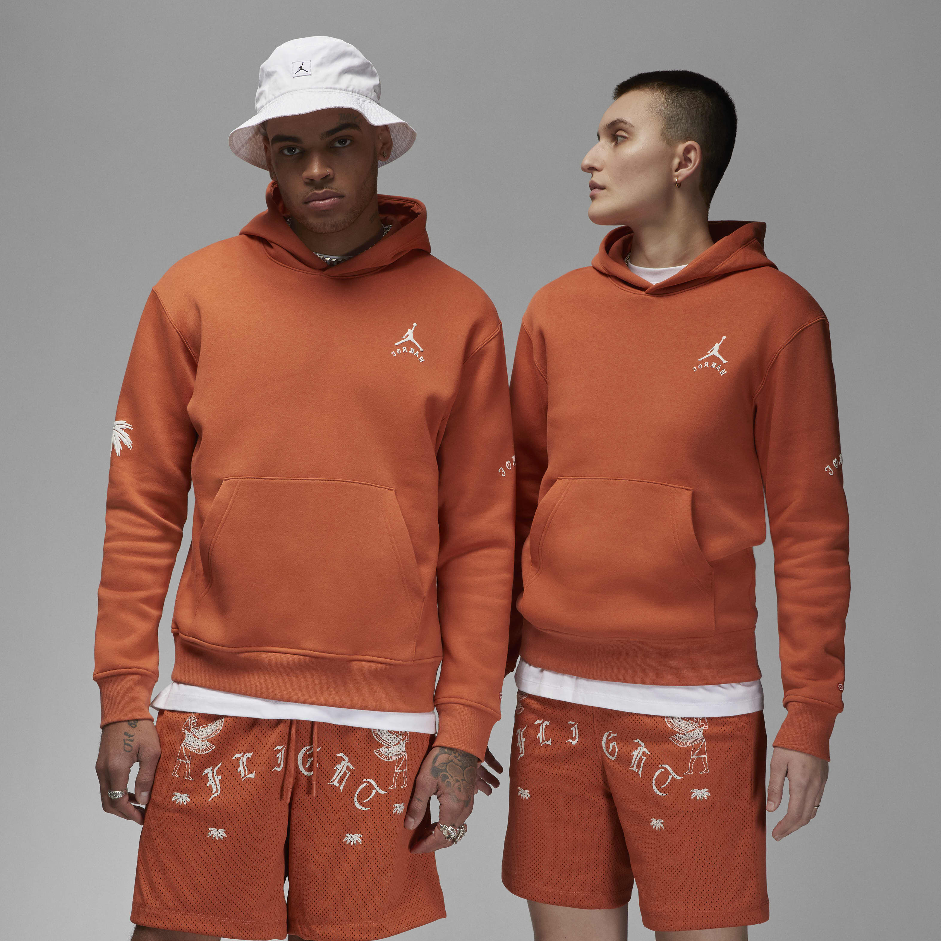 ദ്ദി ˉ͈̀꒳ˉ͈́ )✧{ぎゃふん} Buy Jordan Artist Series by Umar Rashid Mesh Shorts - Light