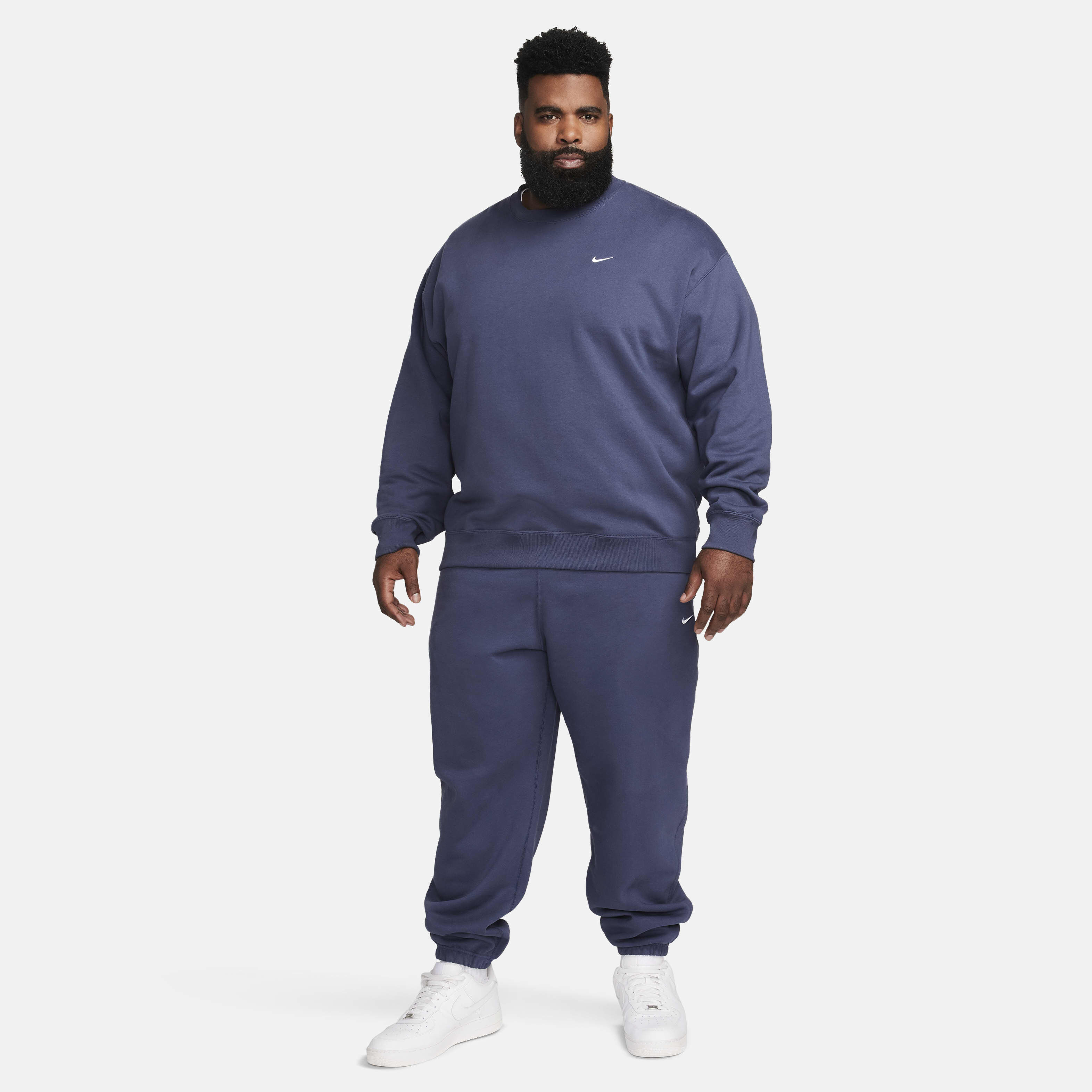 Buy Nike Solo Swoosh Men s Fleece Crew Nike Qatar Official