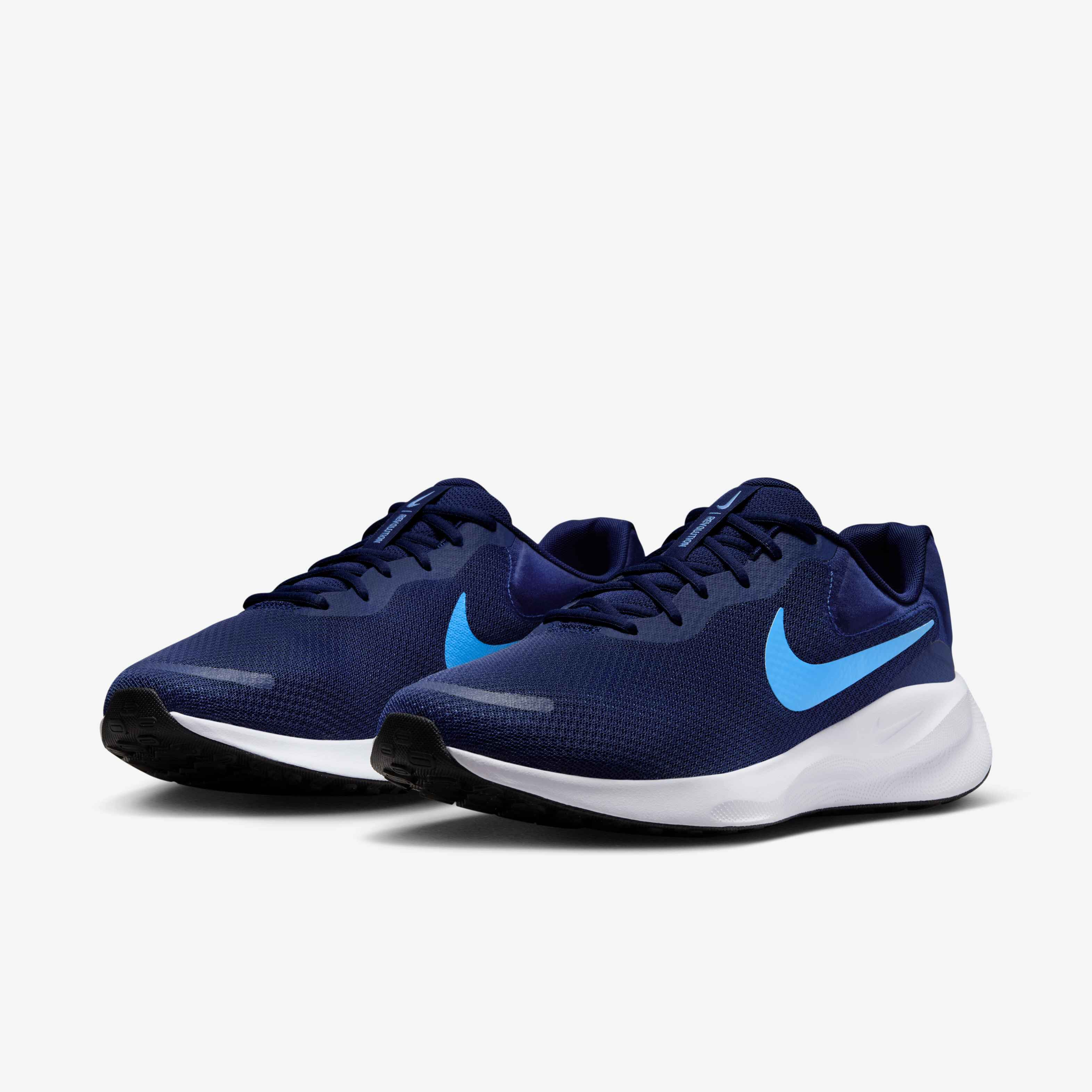 Buy Nike Revolution Men's Road Running Shoes (Extra Wide) Blue