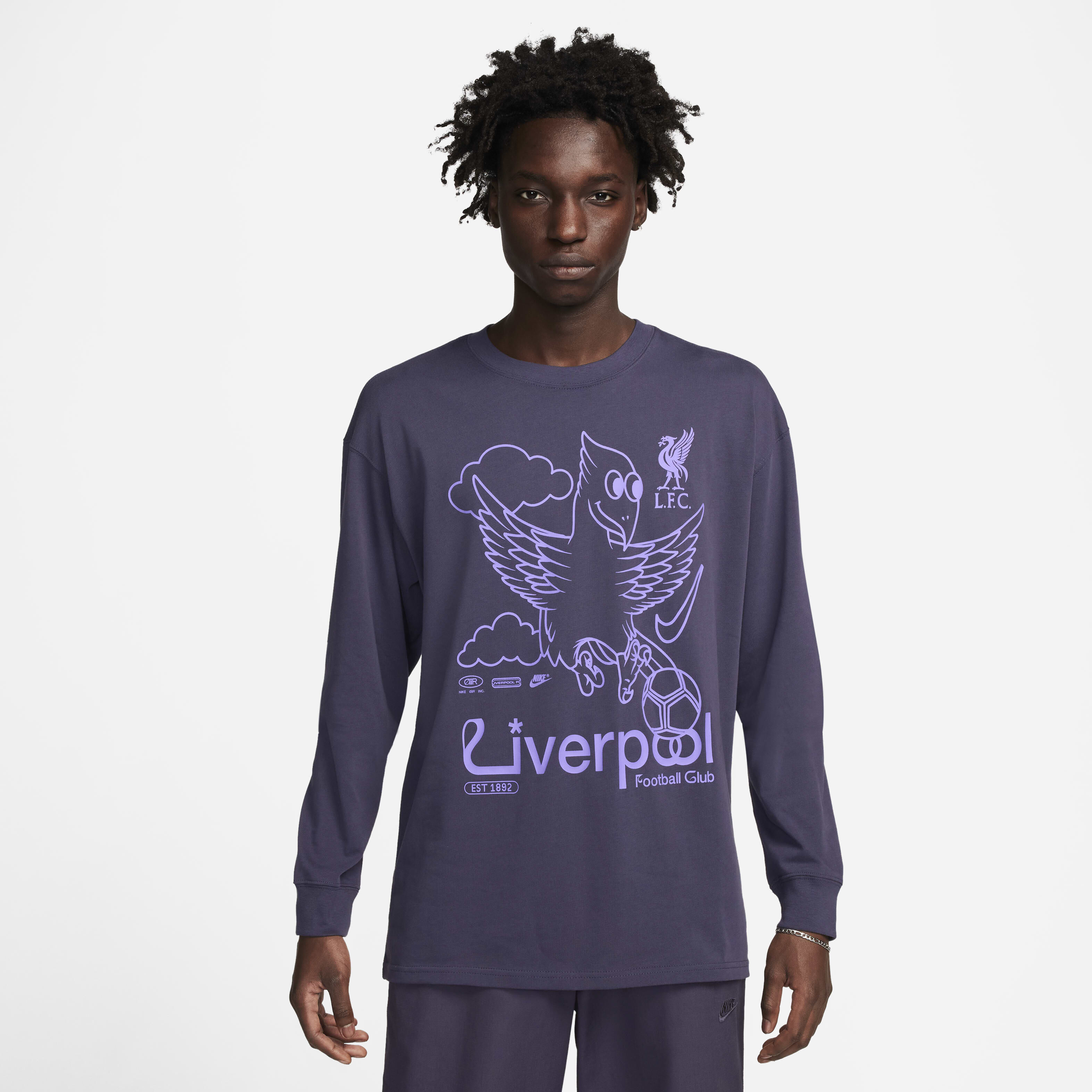 Buy Liverpool F.C. Max90 Men s Nike Air Football Long Sleeve T Shirt Nike Qatar Official
