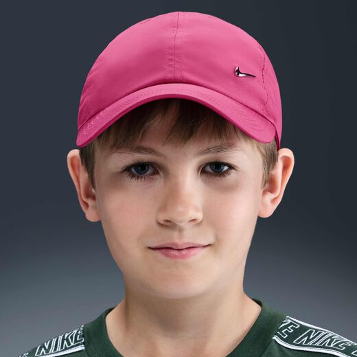 Kids' Caps, Visors & Headbands-Nike, Nike Dri-FIT Club, Kids' Unstructured Metal Swoosh Cap