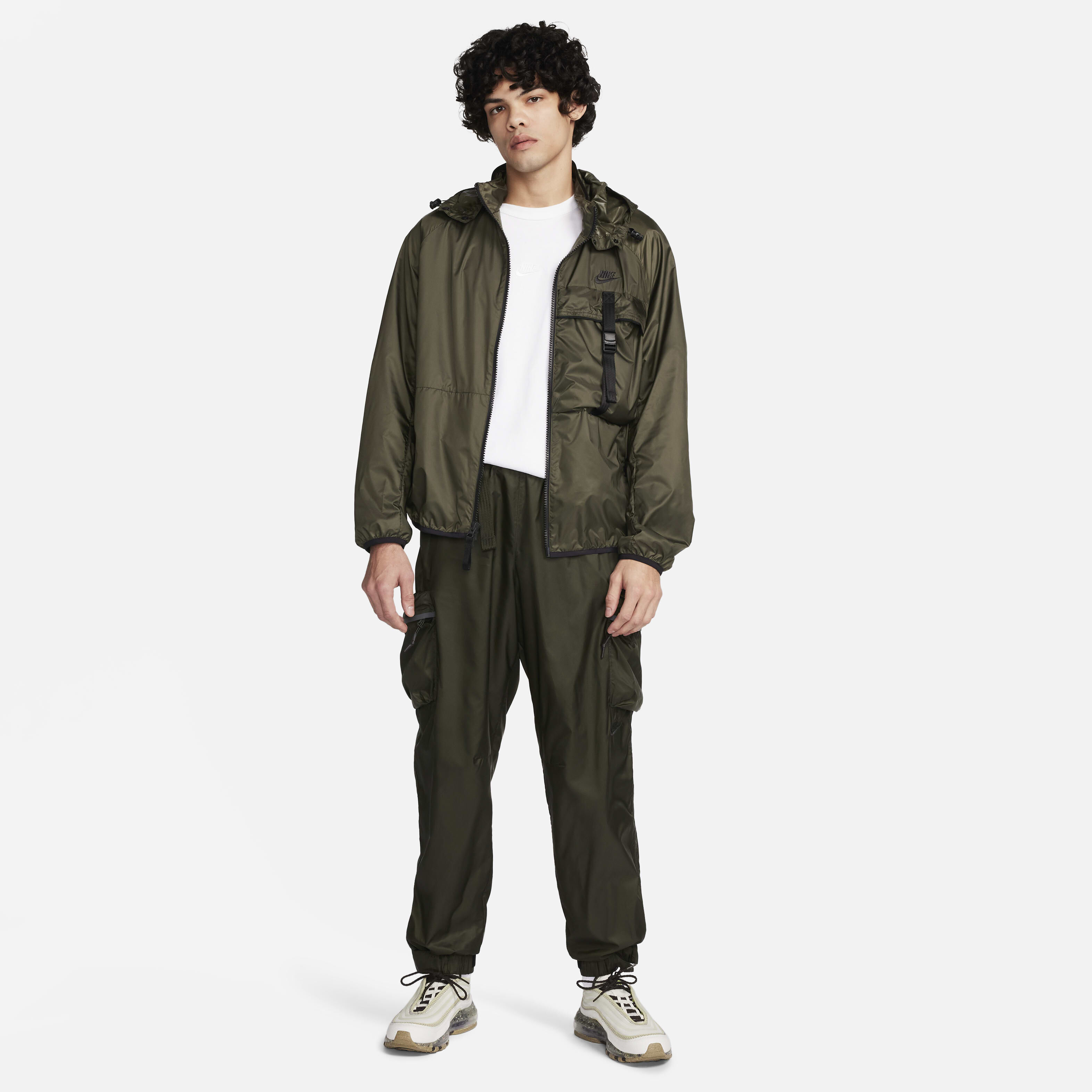 Nike sportswear tech woven jacket outlet