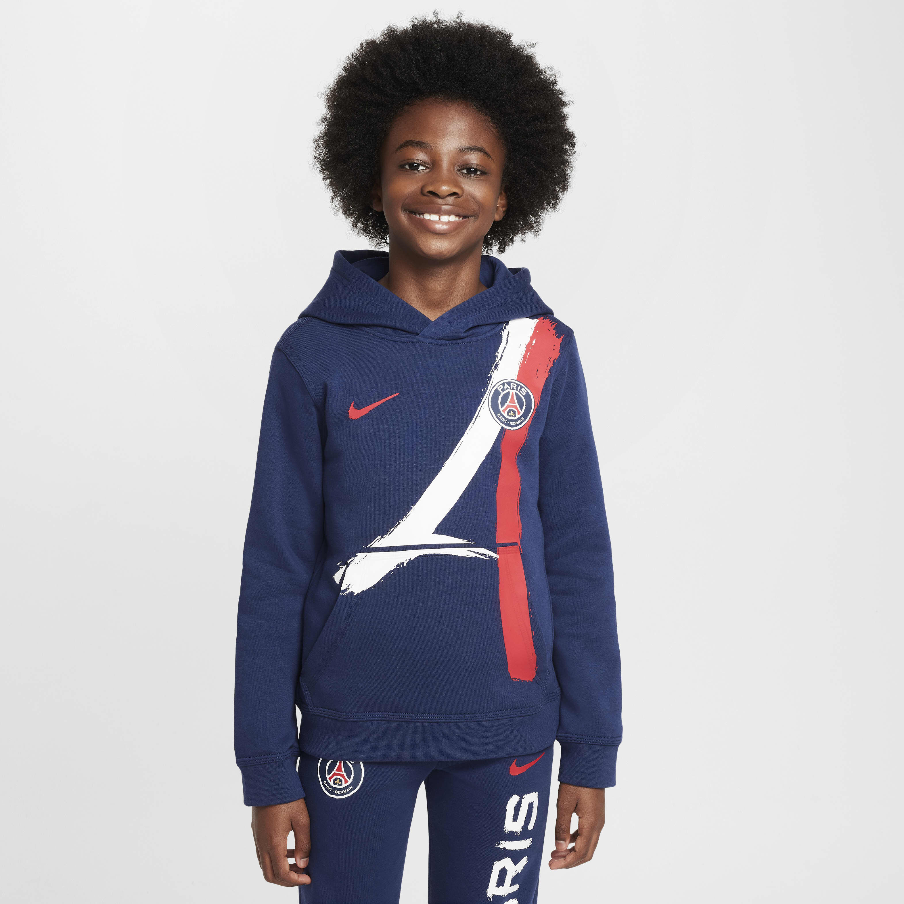 NIKE PSG スウェット パリ・サンジェルマン ナイキ クラブスウェット- レッド