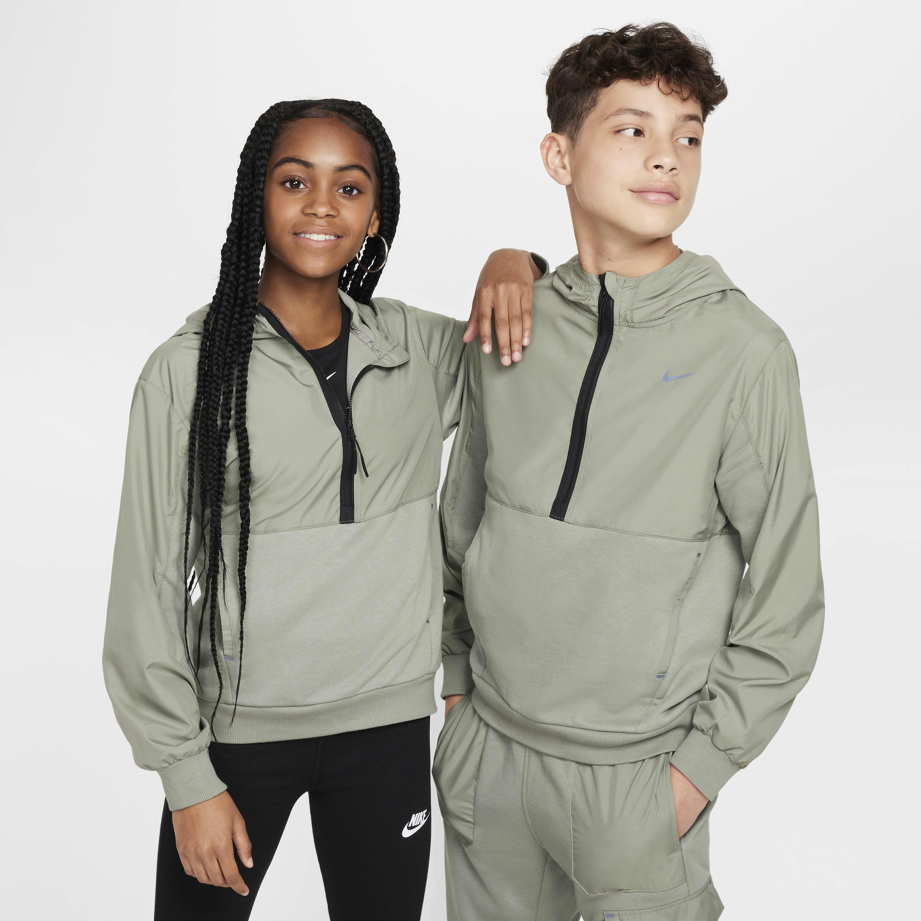 Nike kids half zip outlet