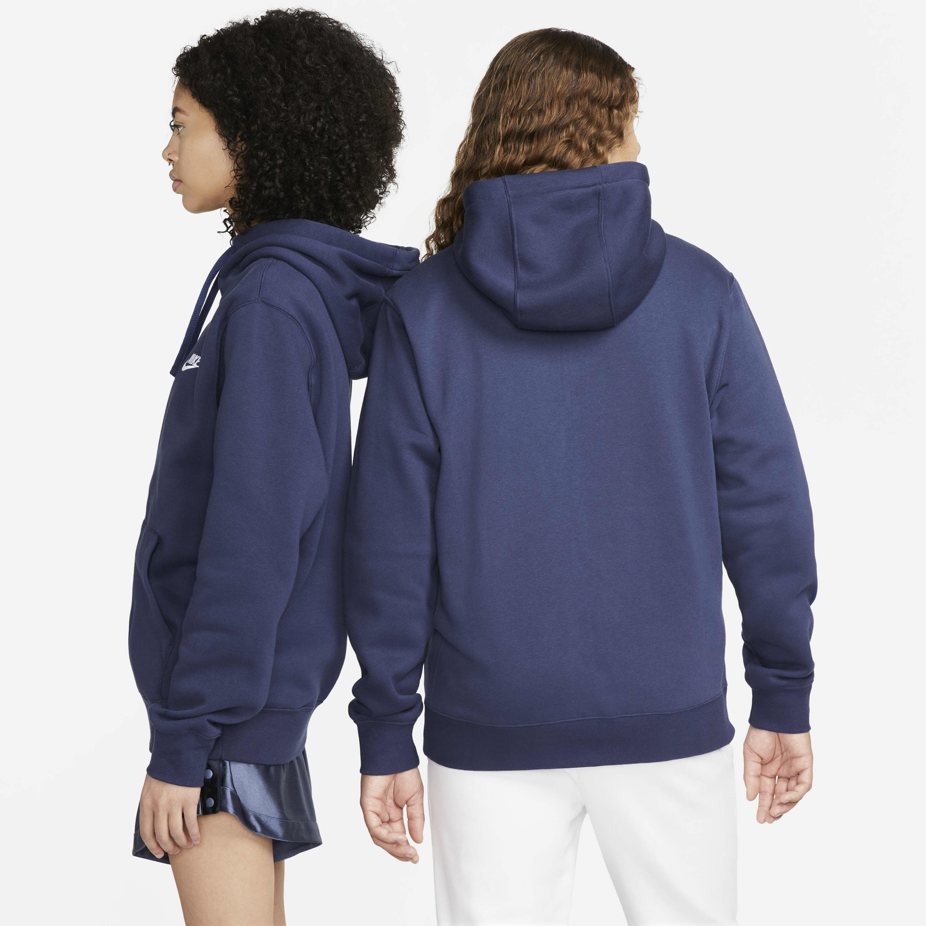 Nike sportswear club full zip hoodie top