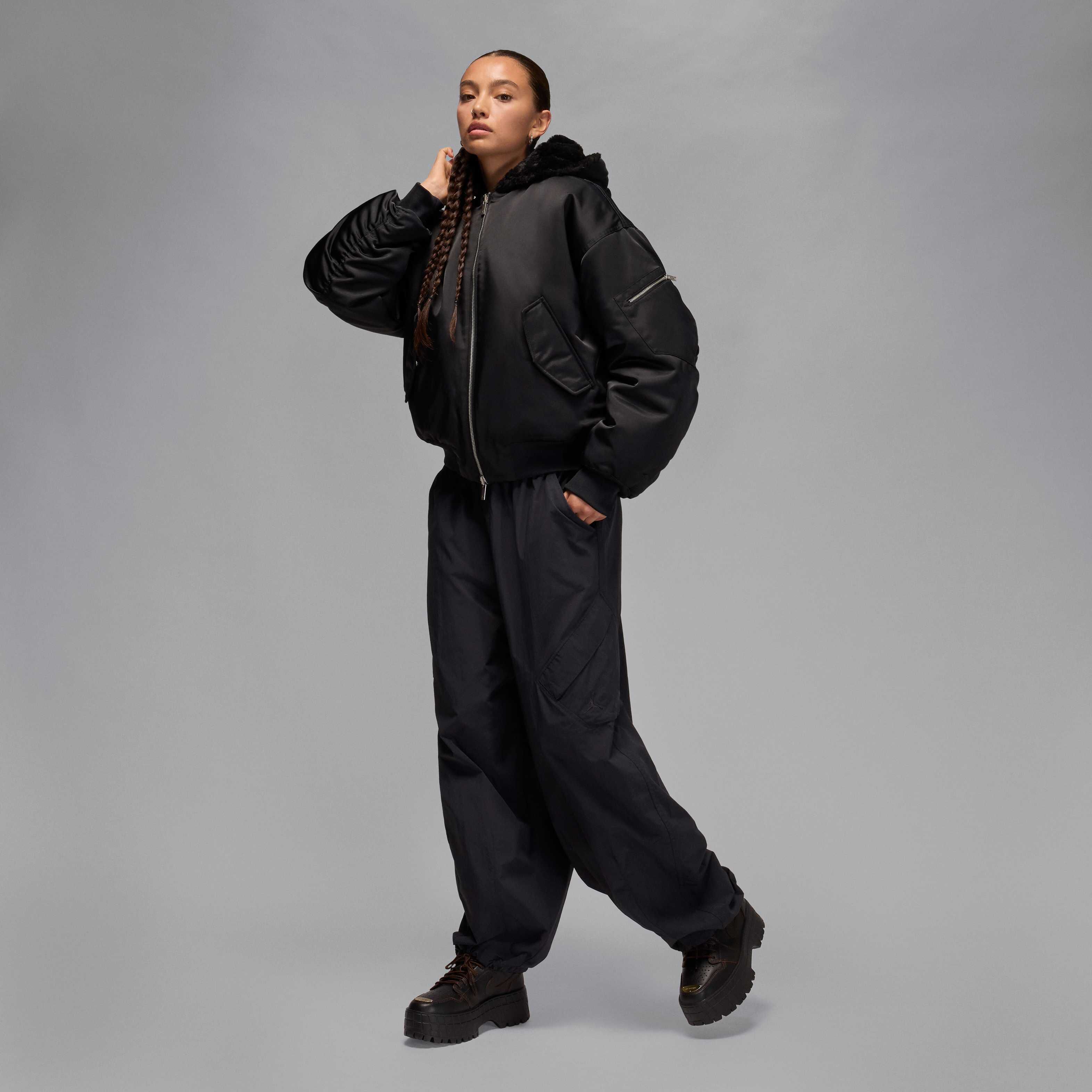 اير جوردن 1 بروكلين لو image number 8