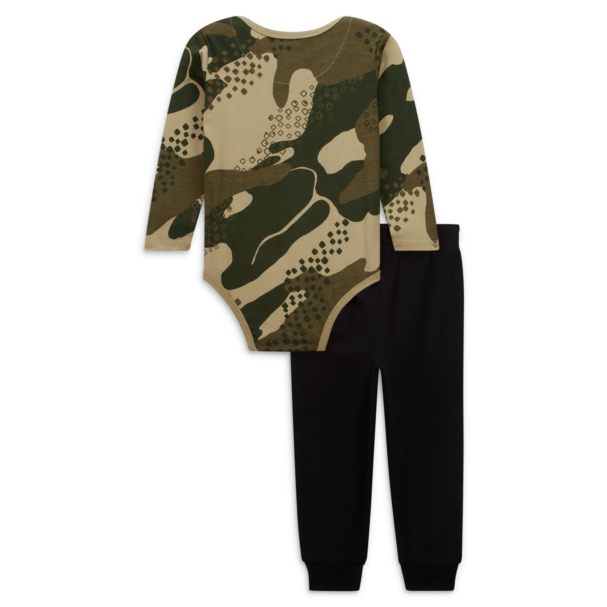 Nike Sportswear Club Camo Bodysuit and Pants Set image number 2