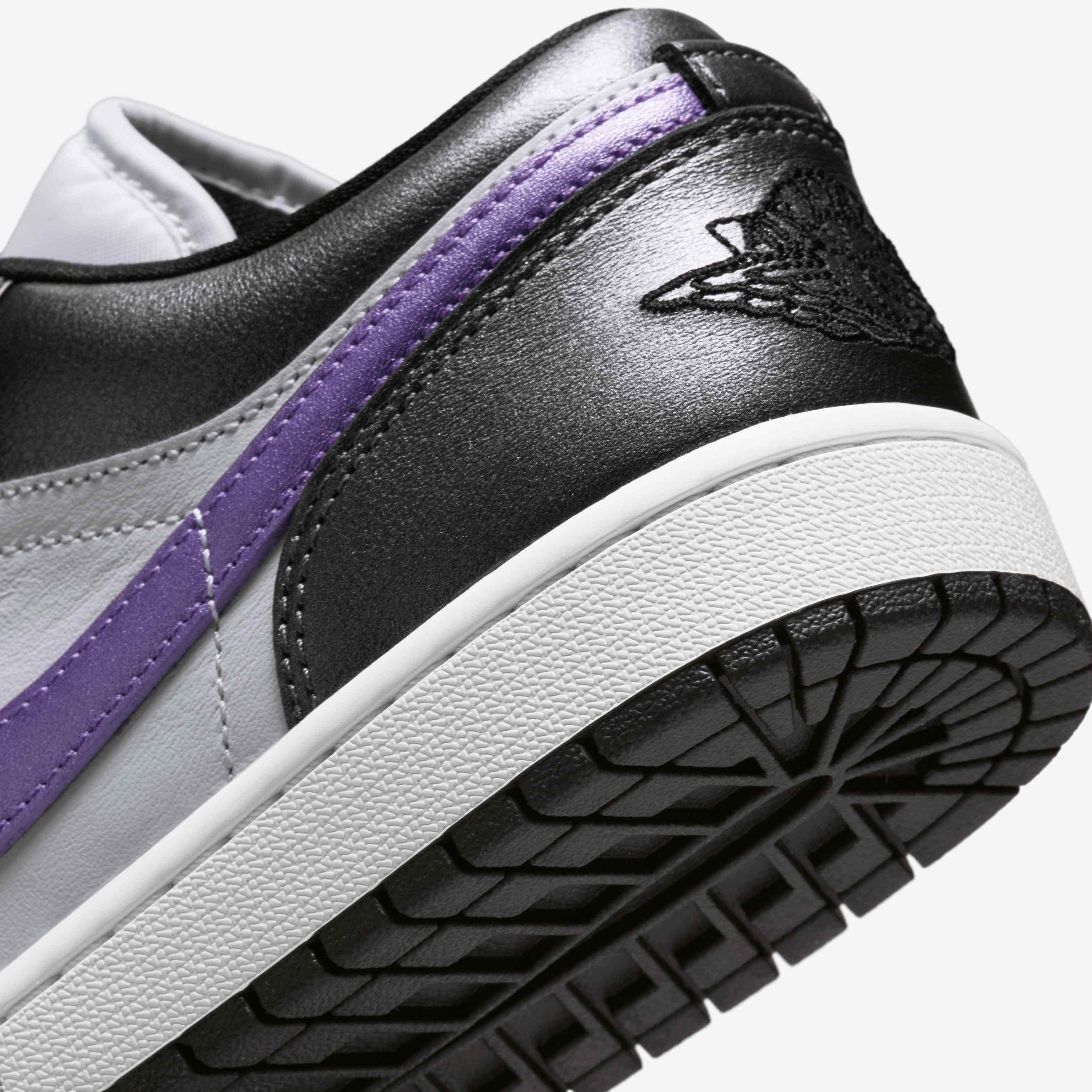 Buy Air Jordan 1 Low SE Women's Shoes - White/Black/Grape Buy Air Jordan 1 Low SE Women's Shoes - White/Black/Grape