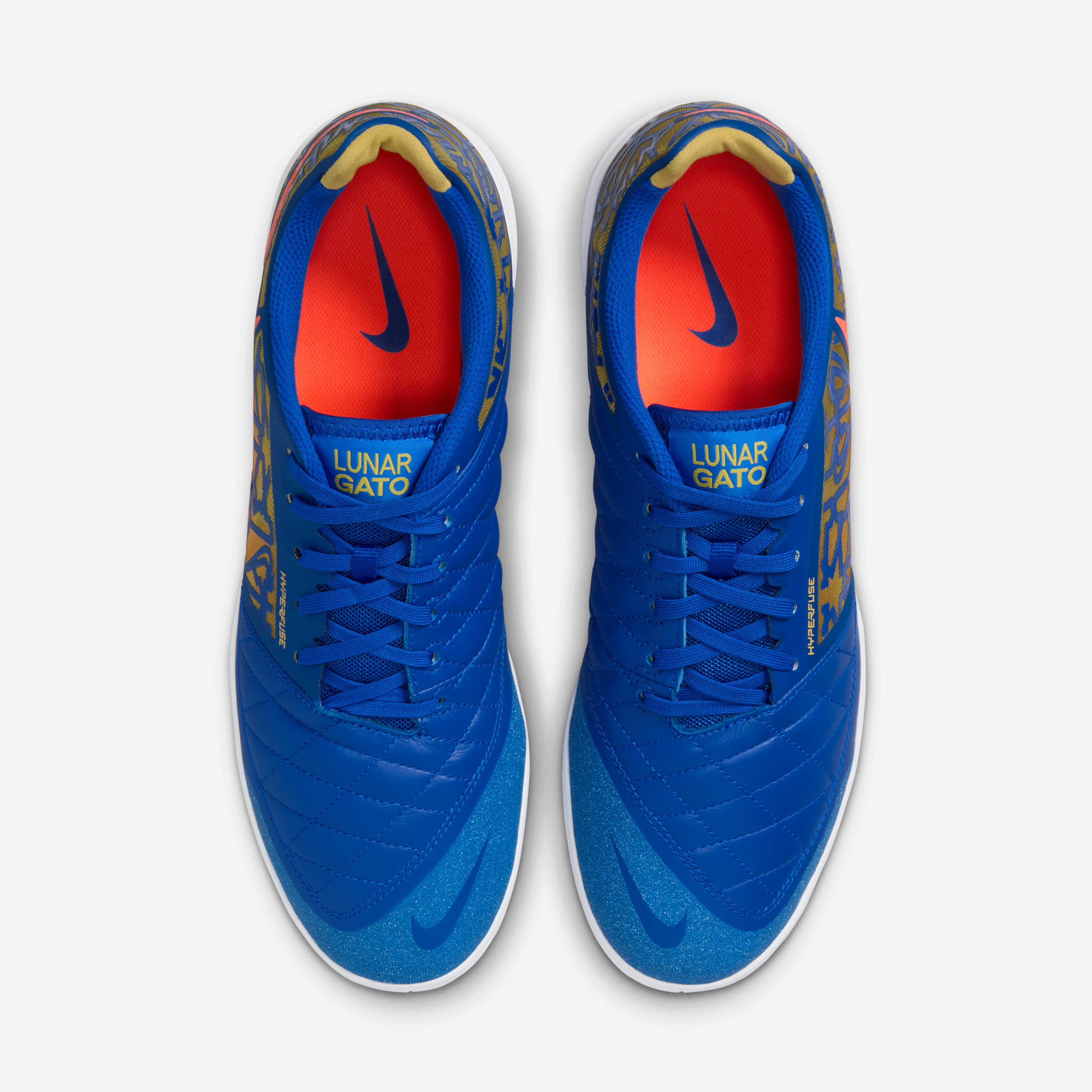 Buy Nike Lunar Gato 2 IC Low-Top Football Shoes - Racer Blue/Hyper