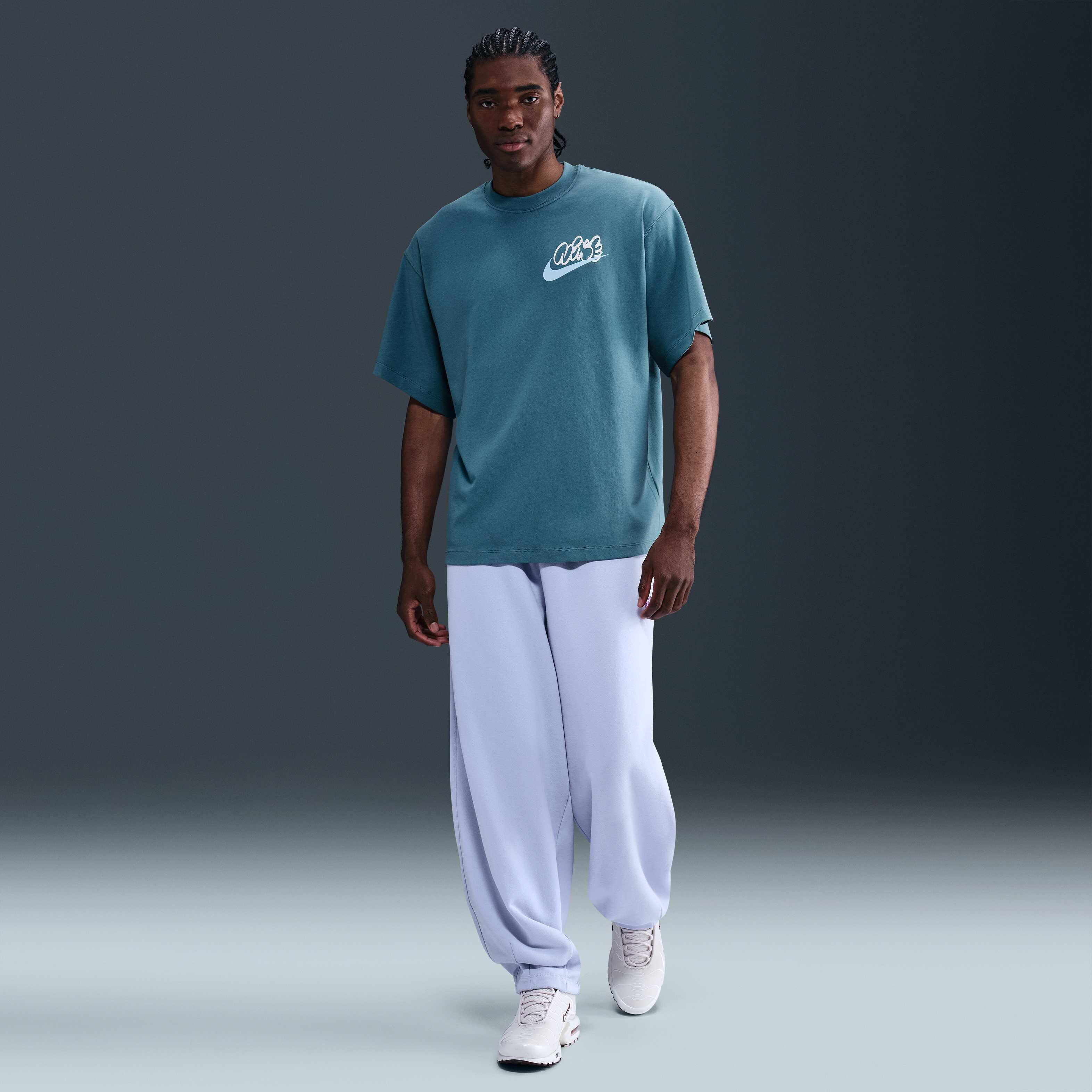 専用☆NIKE☆ナイキ☆ラガーシャツ☆ナイキチーム☆スウォッシュ☆ブルー☆M Buy Nike Solo Swoosh Men's T-Shirt - Smoky Blue | Nike Qatar