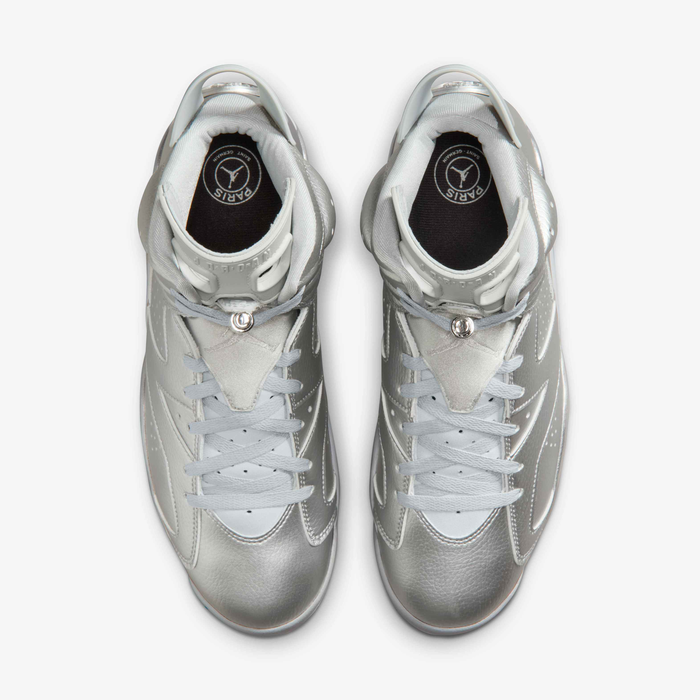 Buy Air Jordan 6 Retro x Paris Saint-Germain 'Metallic Silver Buy Air Jordan 6 Retro x Paris Saint-Germain 'Metallic Silver