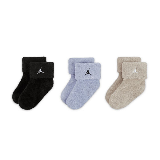 New In Kids' Ankle Socks-Nike, Jordan, Infant/Toddler Soft and Cozy Ankle Socks (3 Pairs)
