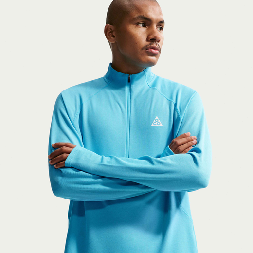 Men's Long Sleeves Shirts-Nike, Nike ACG, Men's Dri-FIT Mid-Layer 1/4-Zip Trail Running Top