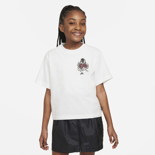 Clothing-Nike, Sky Brown x Nike SB, Older Kids' (Girls') Skate T-Shirt