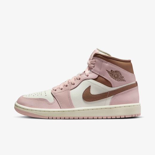 Jordan Brown-JRDN, Air Jordan 1 Mid, Women's Shoes