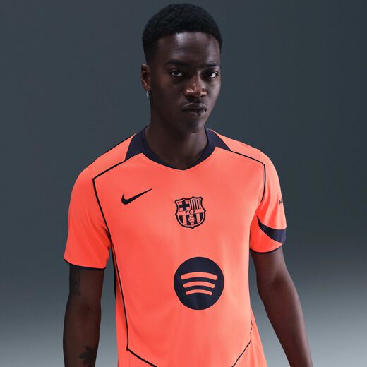 Football Teams-Nike, F.C. Barcelona 2025/26 Stadium Third, Men's Nike Dri-FIT Total 90 Football Replica Shirt