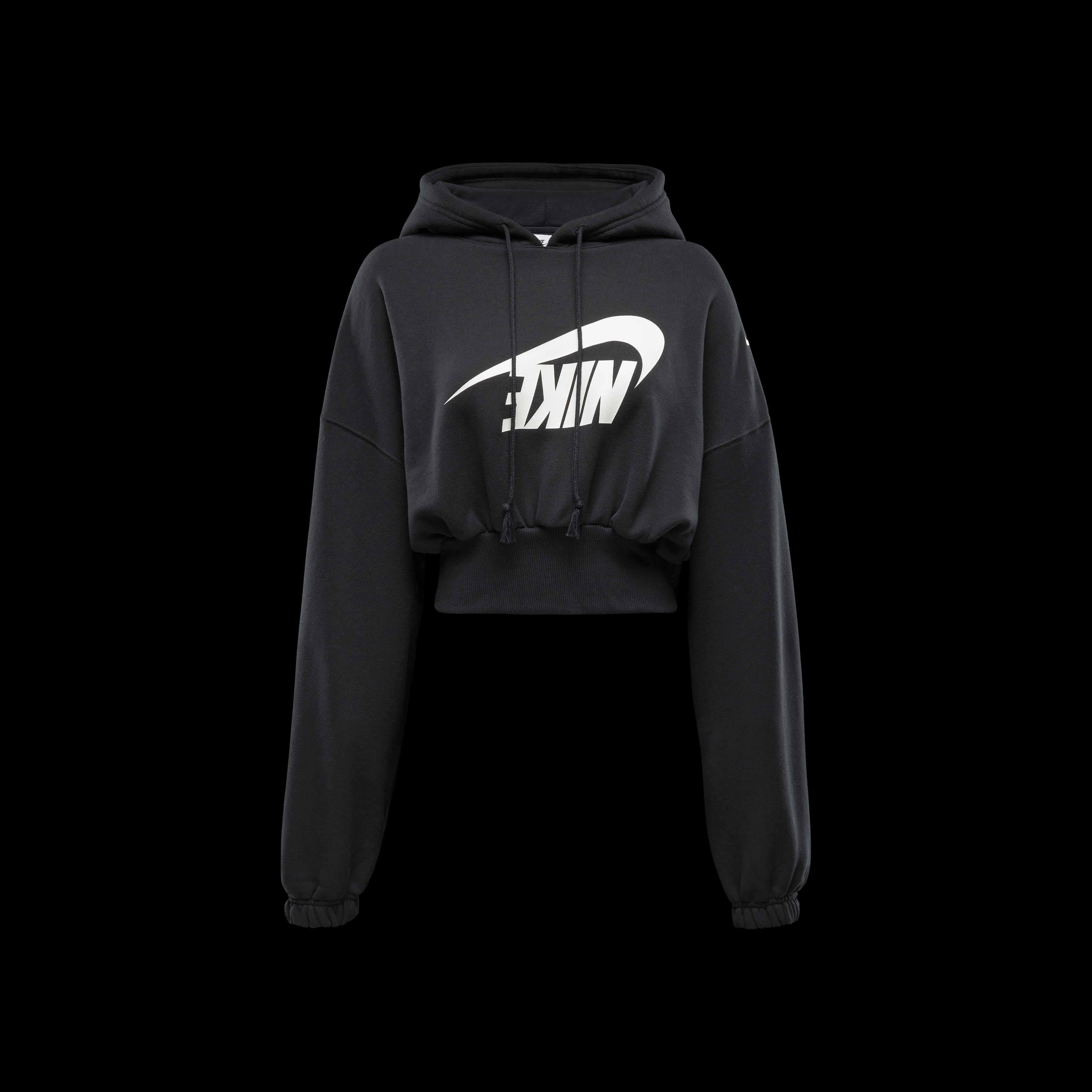 Nike crop top hoodie discount