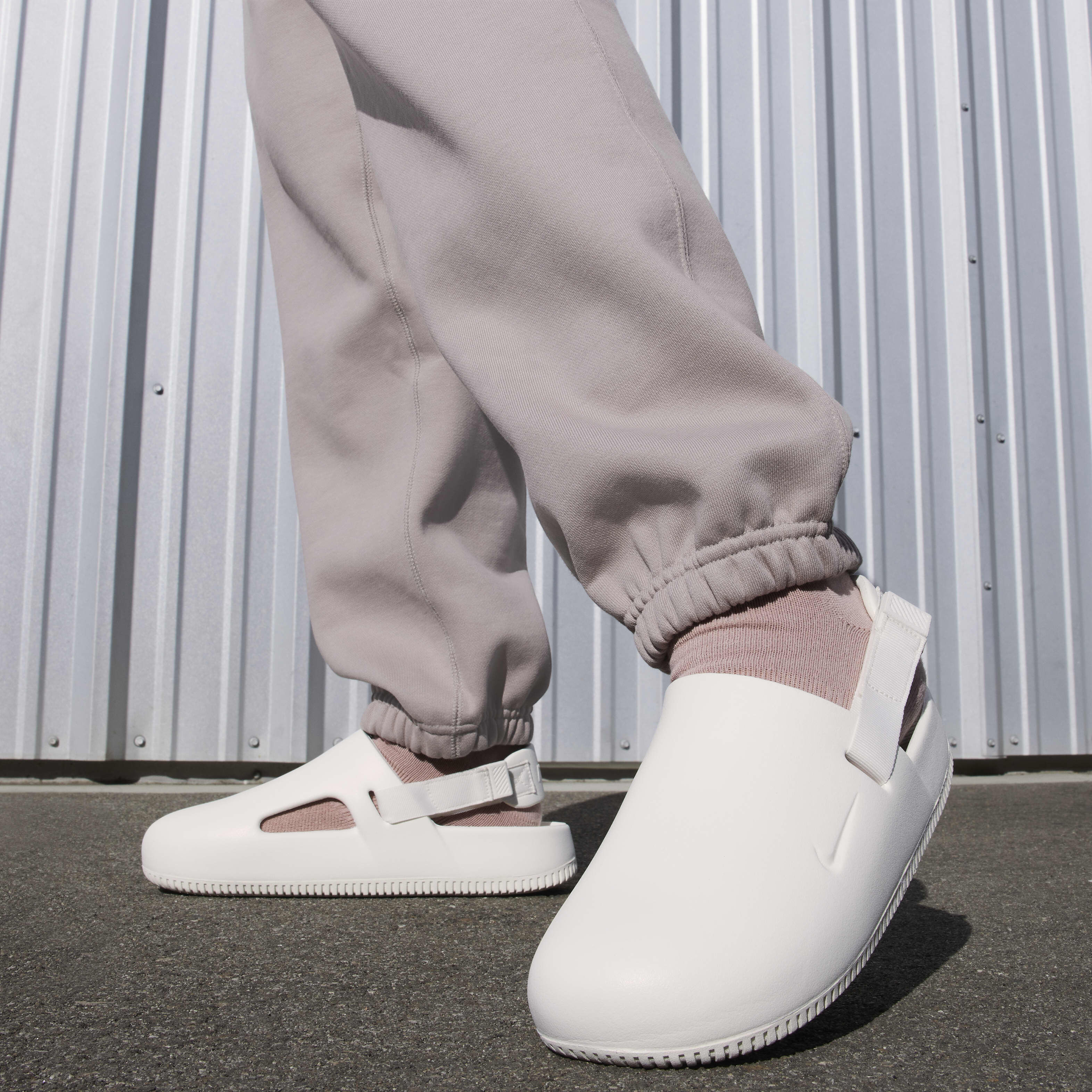 Buy Nike Calm Women's Mules - Sail/Sail | Nike Qatar Official