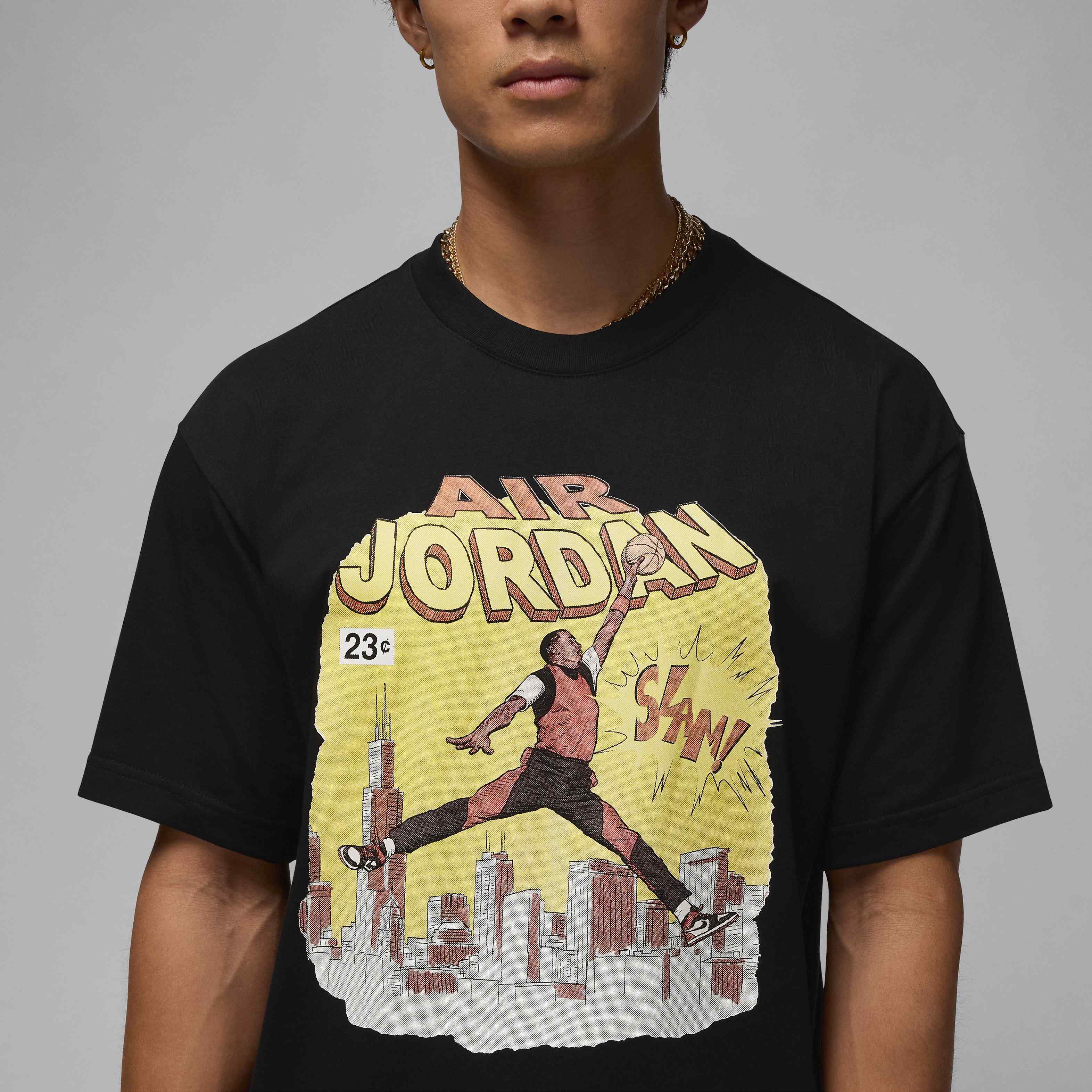 その他 NIKE AIR JORDAN XXL T-shirt Air Jordan Shirt Adult Extra Large Black Nike Mens XL Big