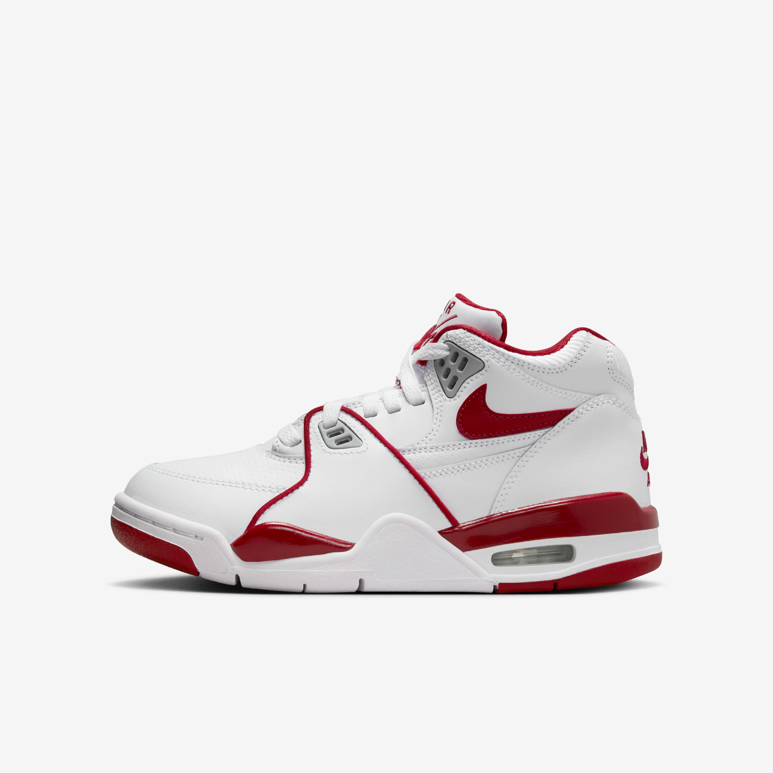 Buy Nike Air Flight 89 Older Kids' Shoes - White/Wolf Grey
