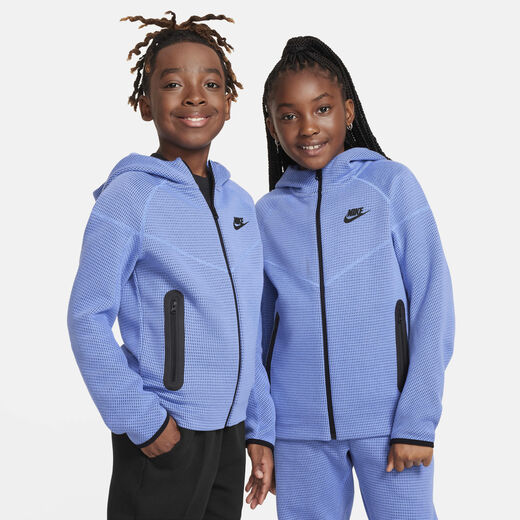 Hoodies & Sweatshirts-Nike, Nike Sportswear Tech Fleece, Older Kids' (Boys') Winterized Full-Zip Hoodie